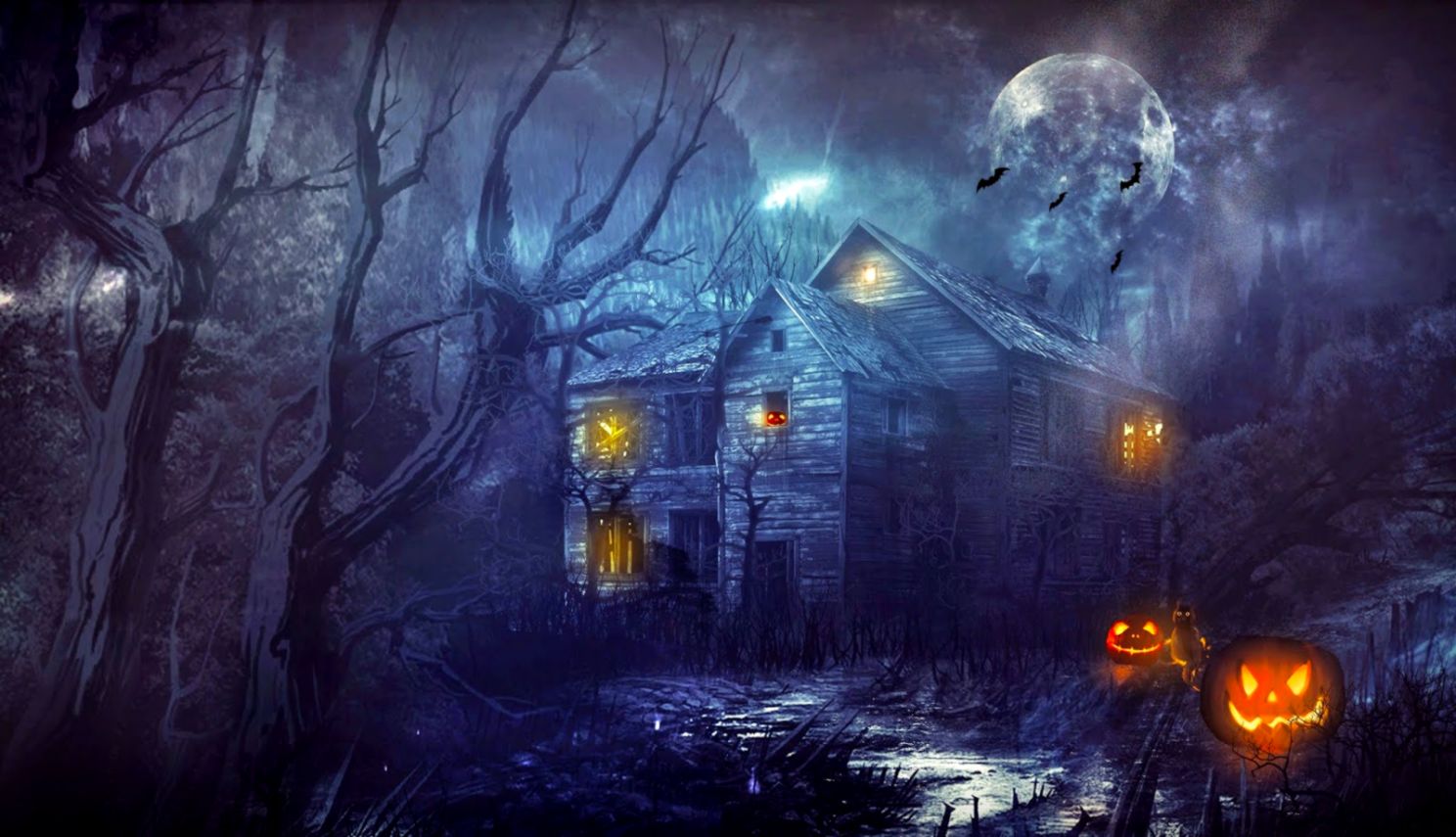 Halloween Horror Night Wallpapers Wallpaper Cave