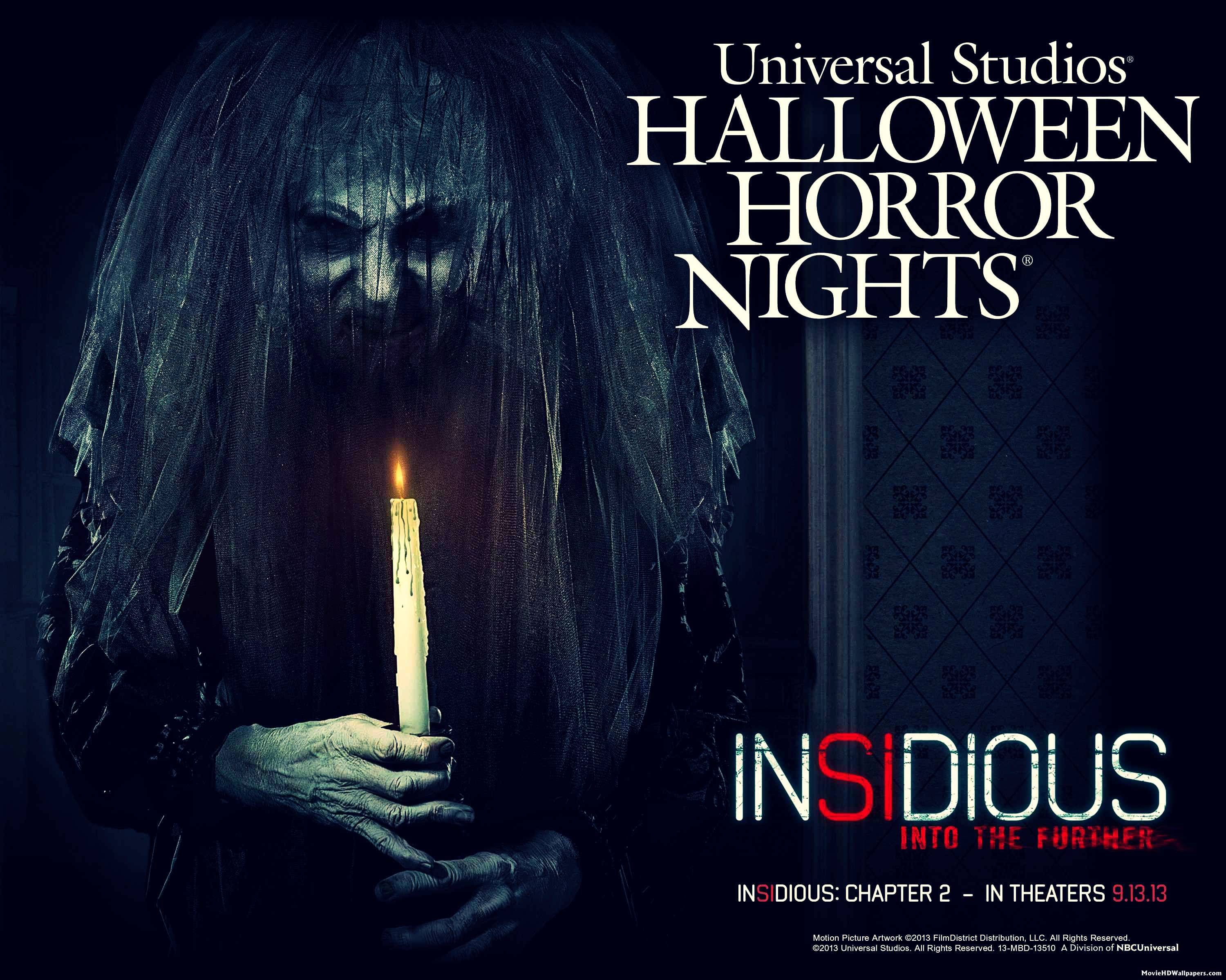 Insidious Chapter Horror Movie Movie HD Wallpaper. Universal halloween horror nights, Halloween horror nights, Universal studios halloween