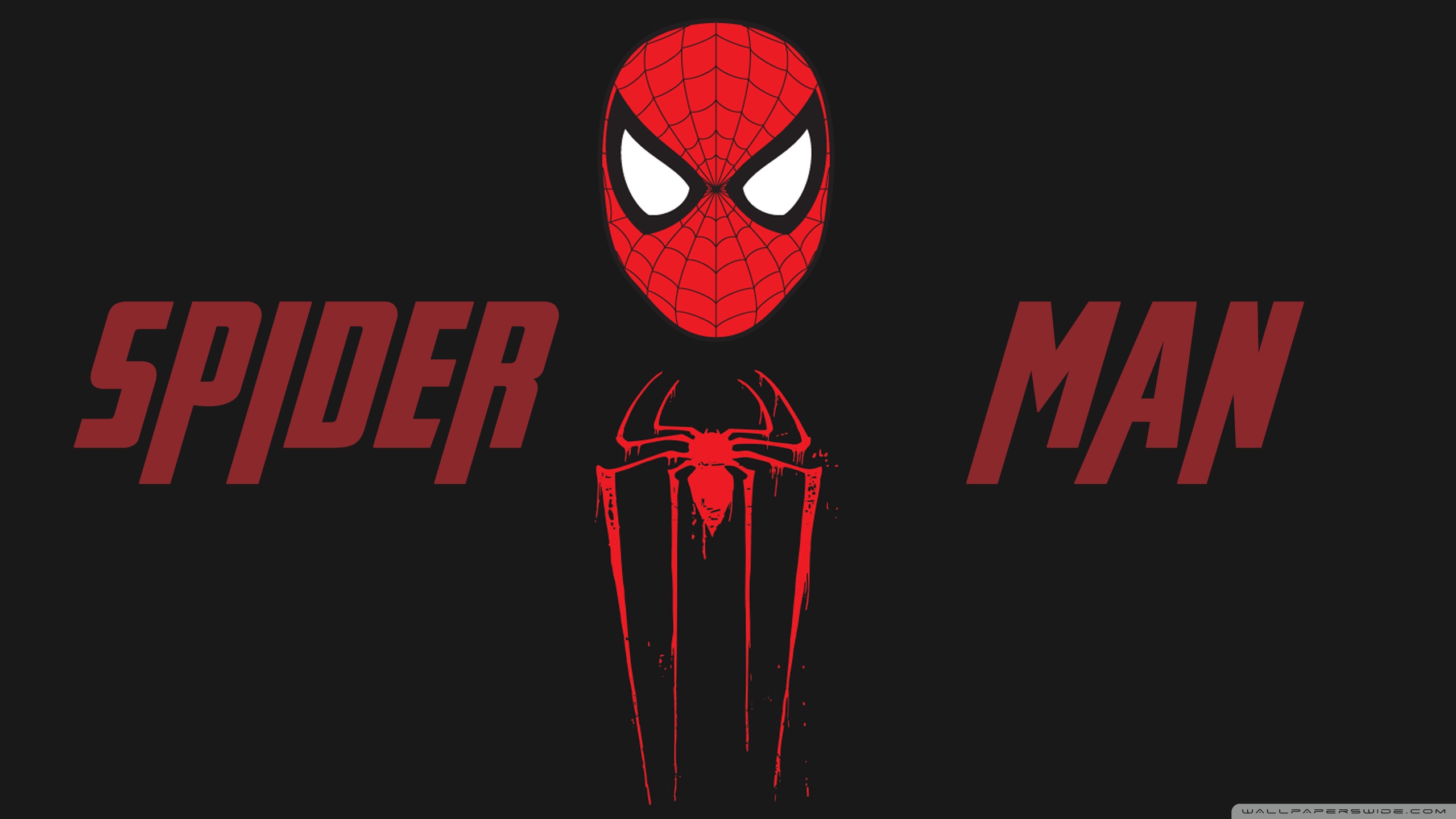 Spiderman Vector Wallpapers - Wallpaper Cave, image size:2560x1440
