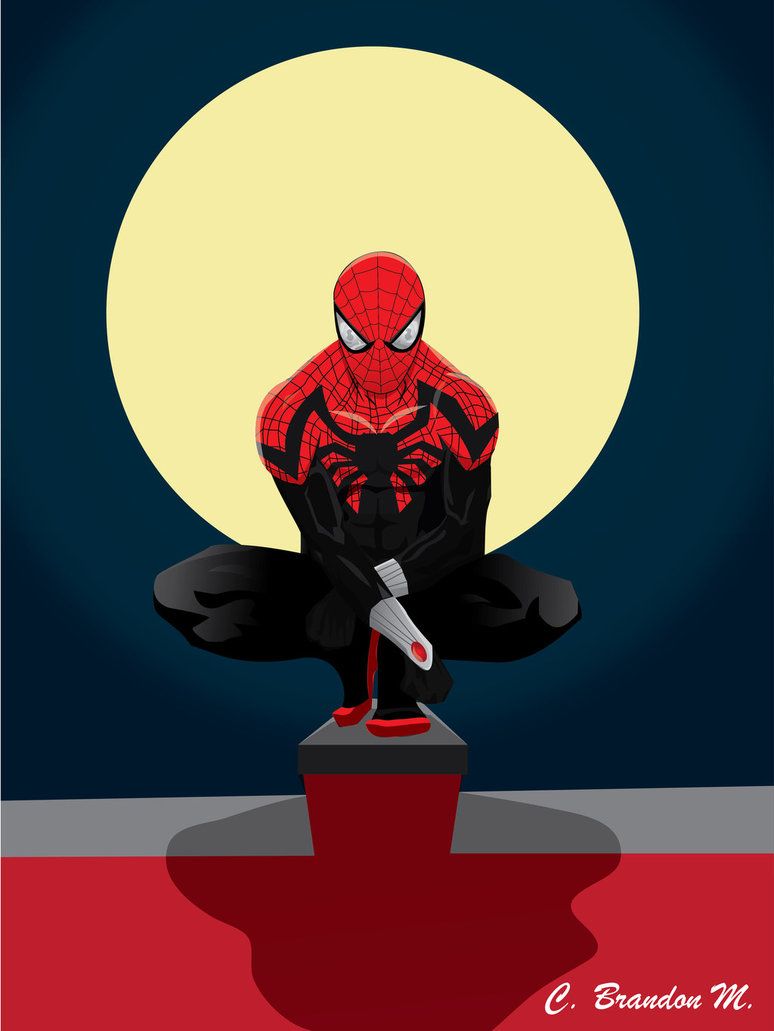 This is a vector art for an old sketch I made. . Spiderman picture, Amazing spiderman, Comic art