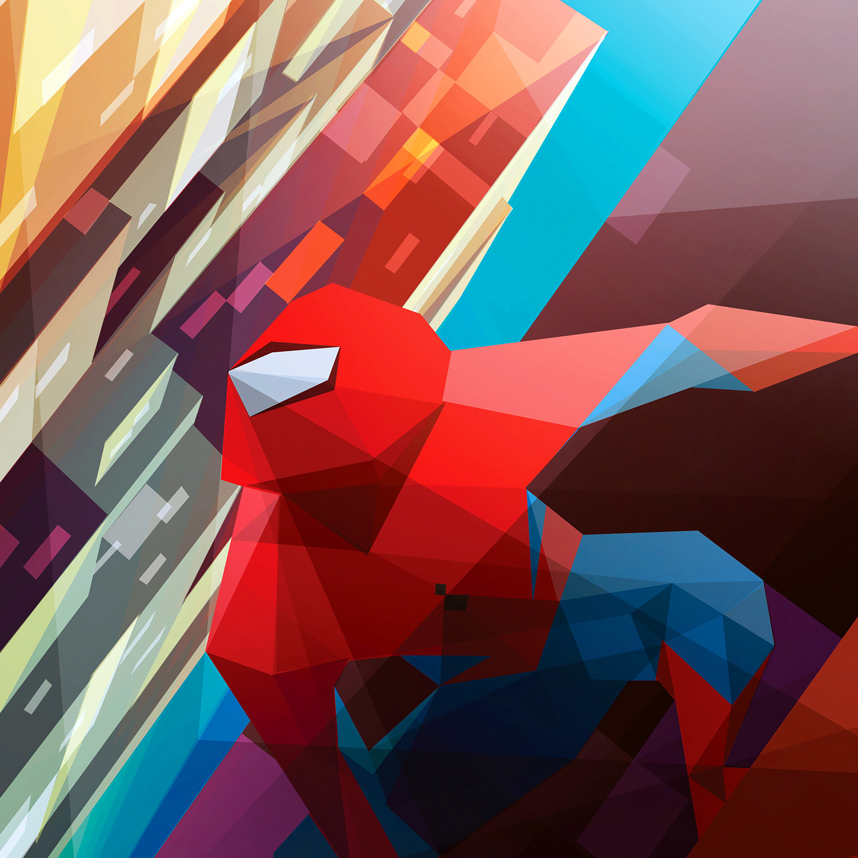 Spiderman Art Hero Illust Vector Wallpaper