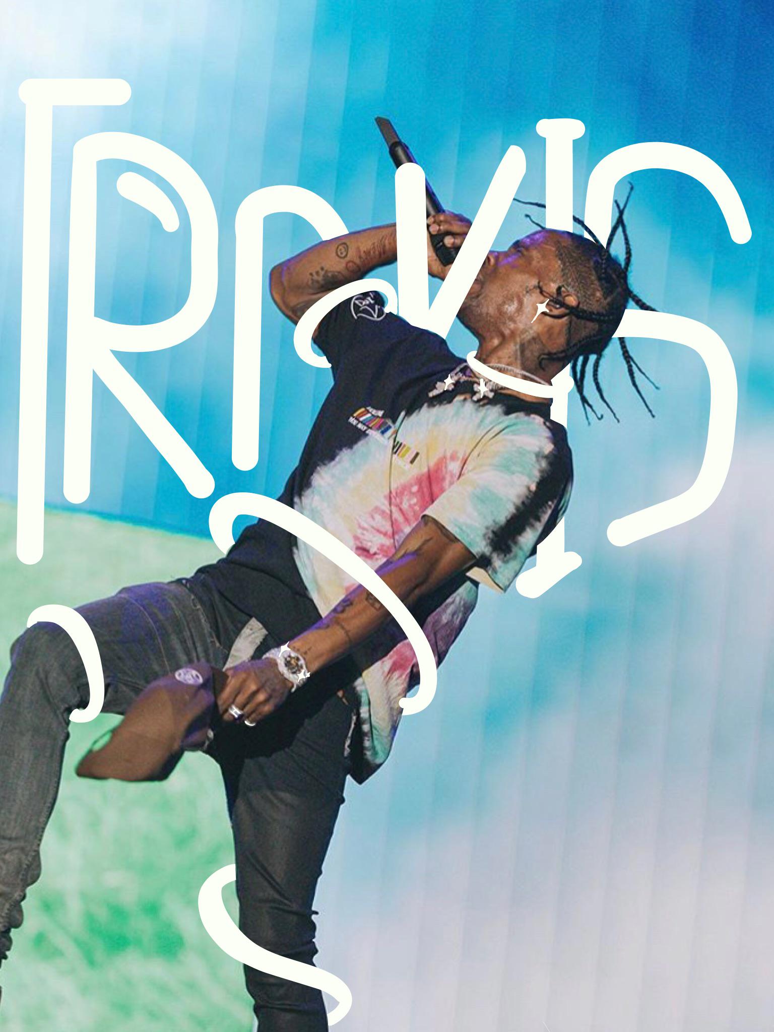 Travis Scott Rolling Loud 2019 Illustration / Doodle