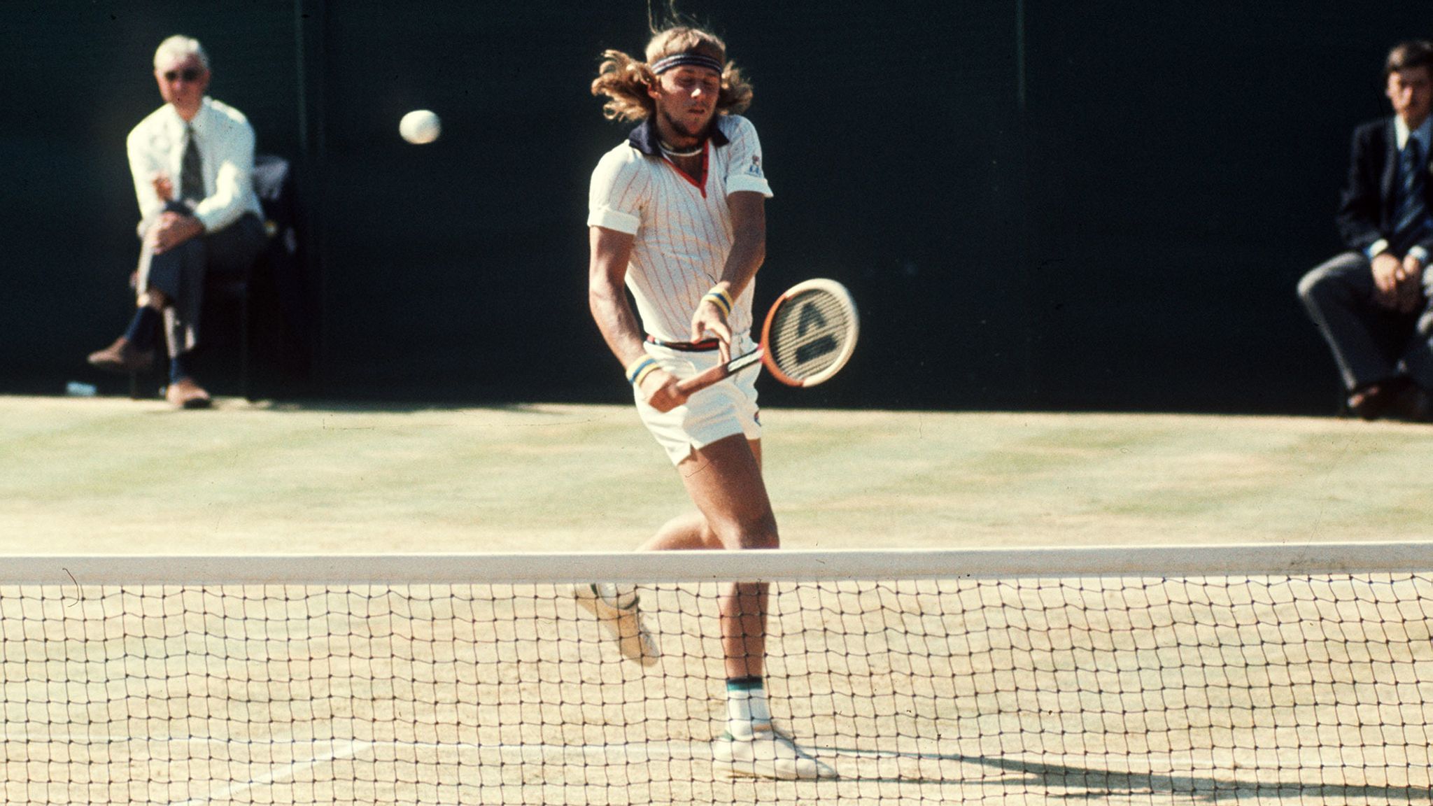 Bjorn Borg dominated Wimbledon and was known to many as The Ice Man of tennis