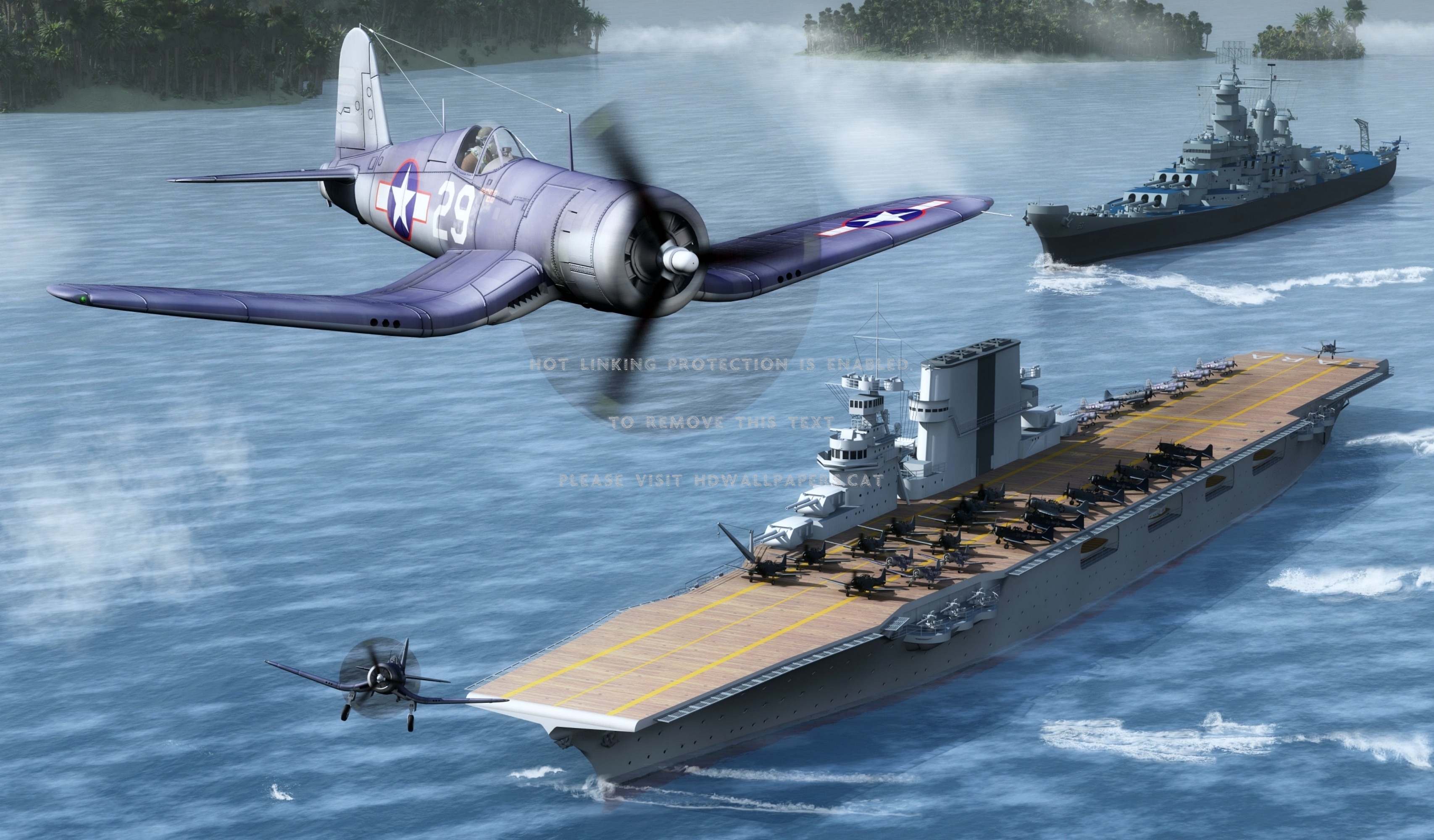 world war 2 scene painting battleship ww2