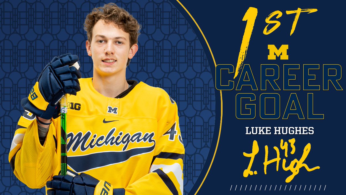 Michigan Hockey on X: Luke Hughes has named to the @usahockey