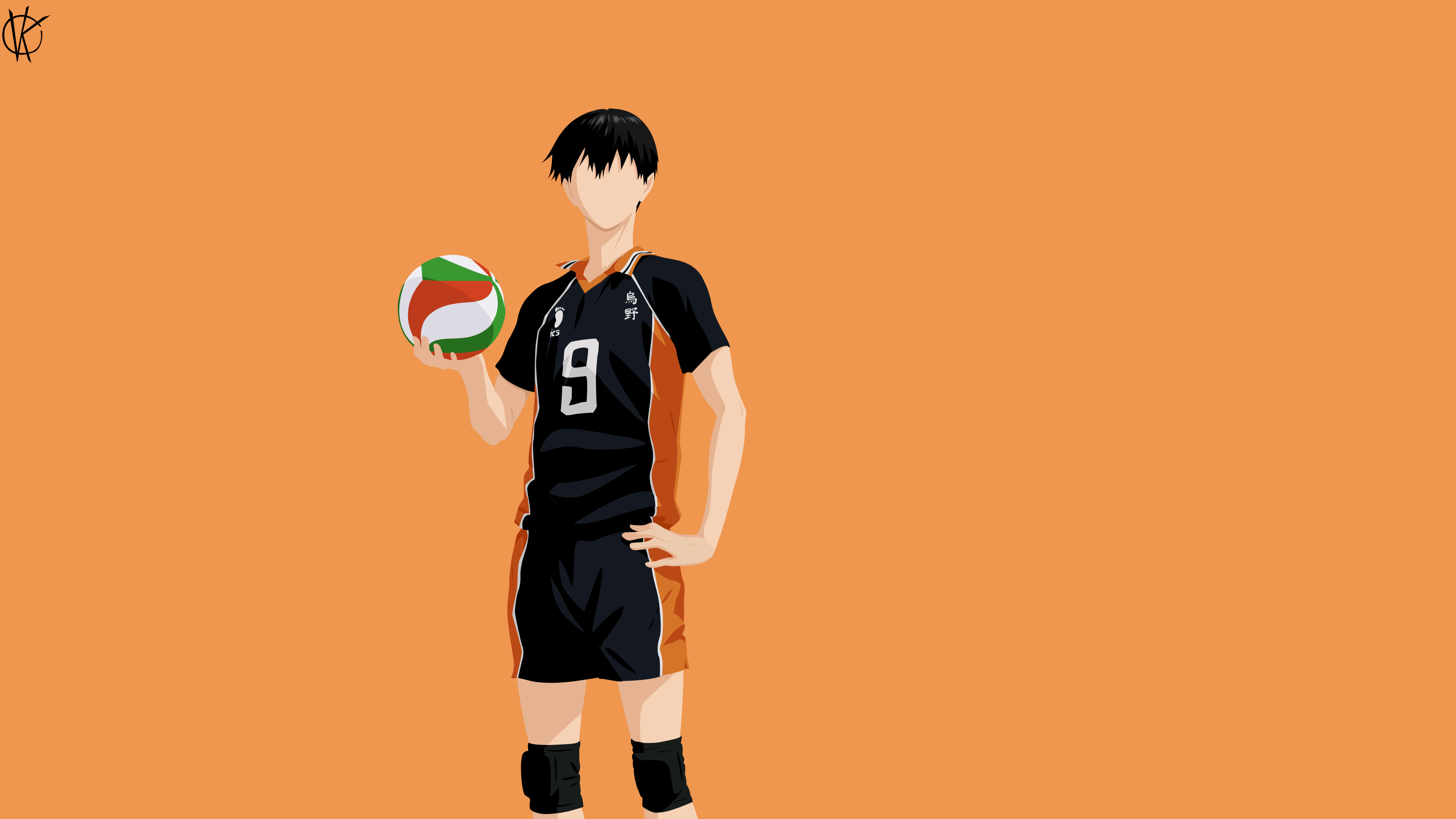 Tobio Kageyama 4K Ultra HD Anime Wallpaper. Haikyū!! Spirit Unleashed by Thomas V. Kristiansen