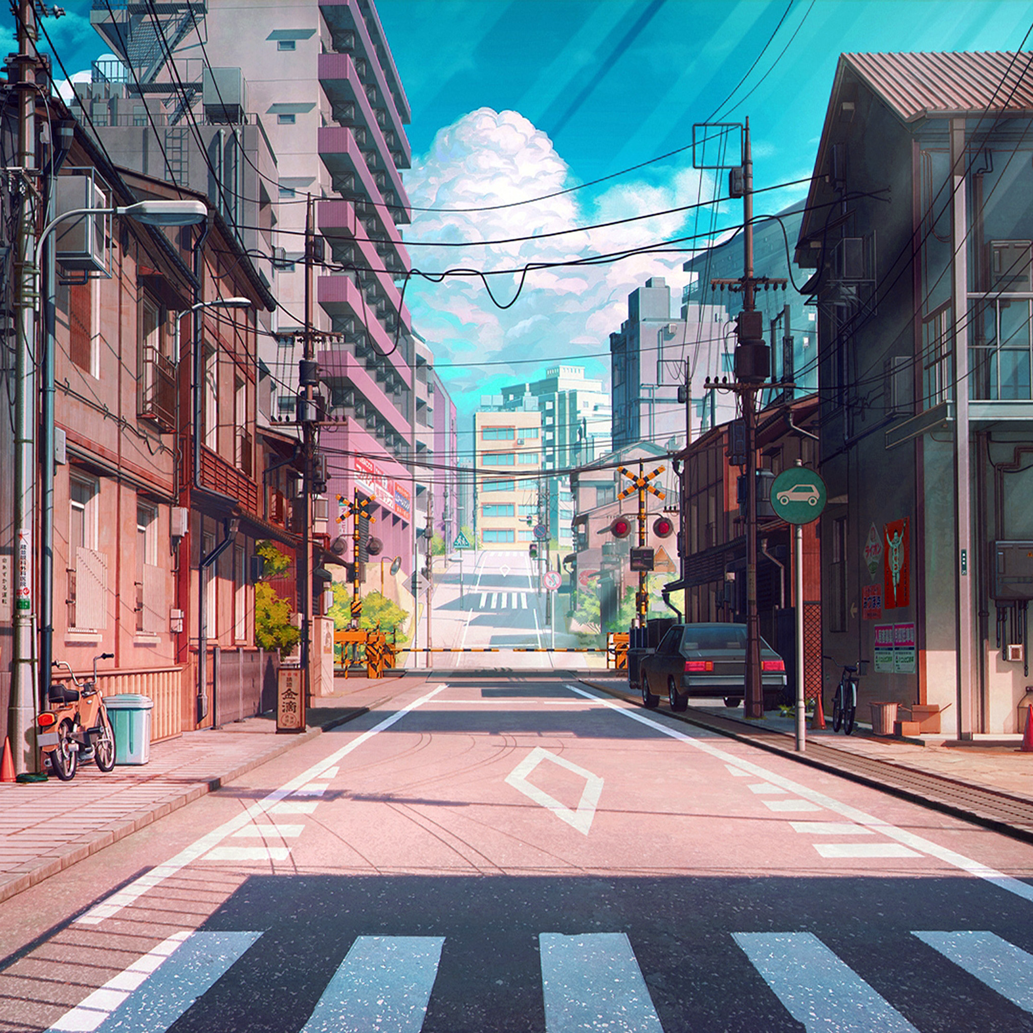 Art Anime Japan Street Cute Wallpaper