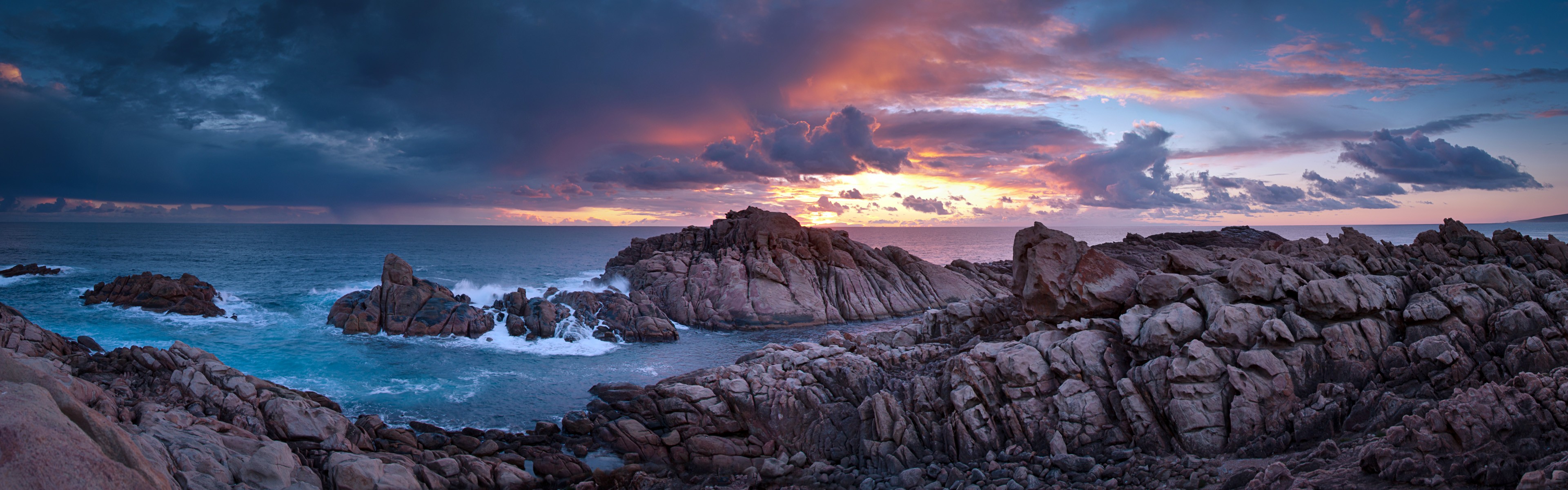 Sunset Time Canal Rocks Western Australia Nature HD Nature Wallpaper Yellingup