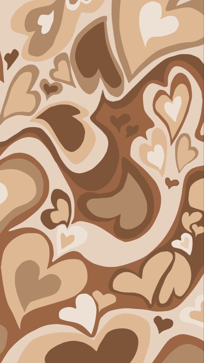 brown heart iphone wallpaper. Heart iphone wallpaper, Brown wallpaper, Beige wal. Heart iphone wallpaper, Color wallpaper iphone, iPhone wallpaper themes
