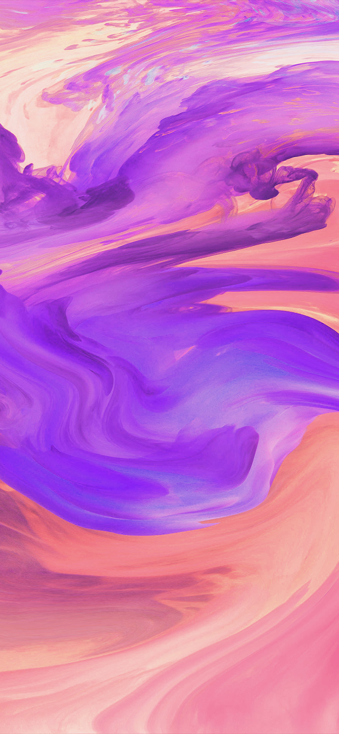 Hurricane swirl abstract art paint purple pattern iPhone X Wallpaper Free Download
