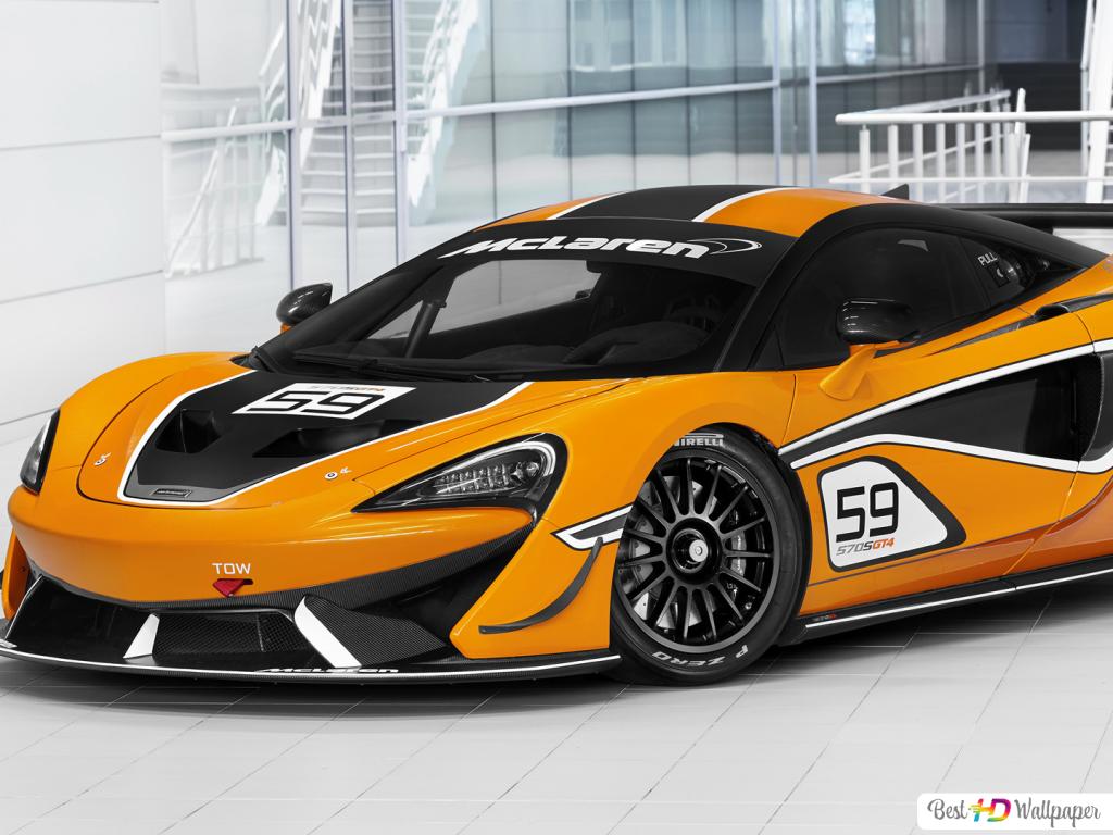 McLaren 570S GT4 2016 04 HD wallpaper download
