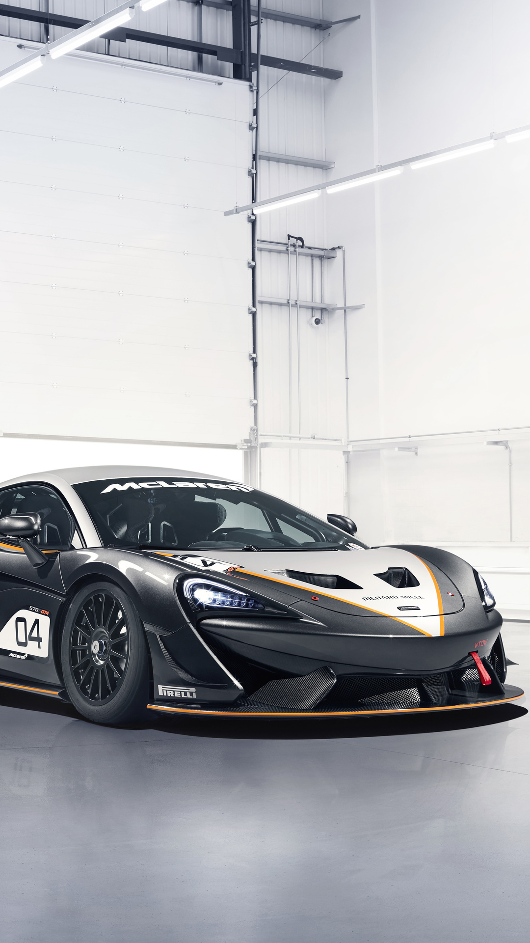 McLaren 570S GT4 10k iPhone 6s, 6 Plus, Pixel xl , One Plus 3t, 5 HD 4k Wallpaper, Image, Background, Photo and Picture