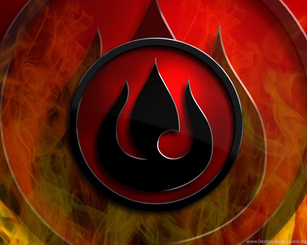 Fire Nation Symbol HD Wallpaper Desktop Background