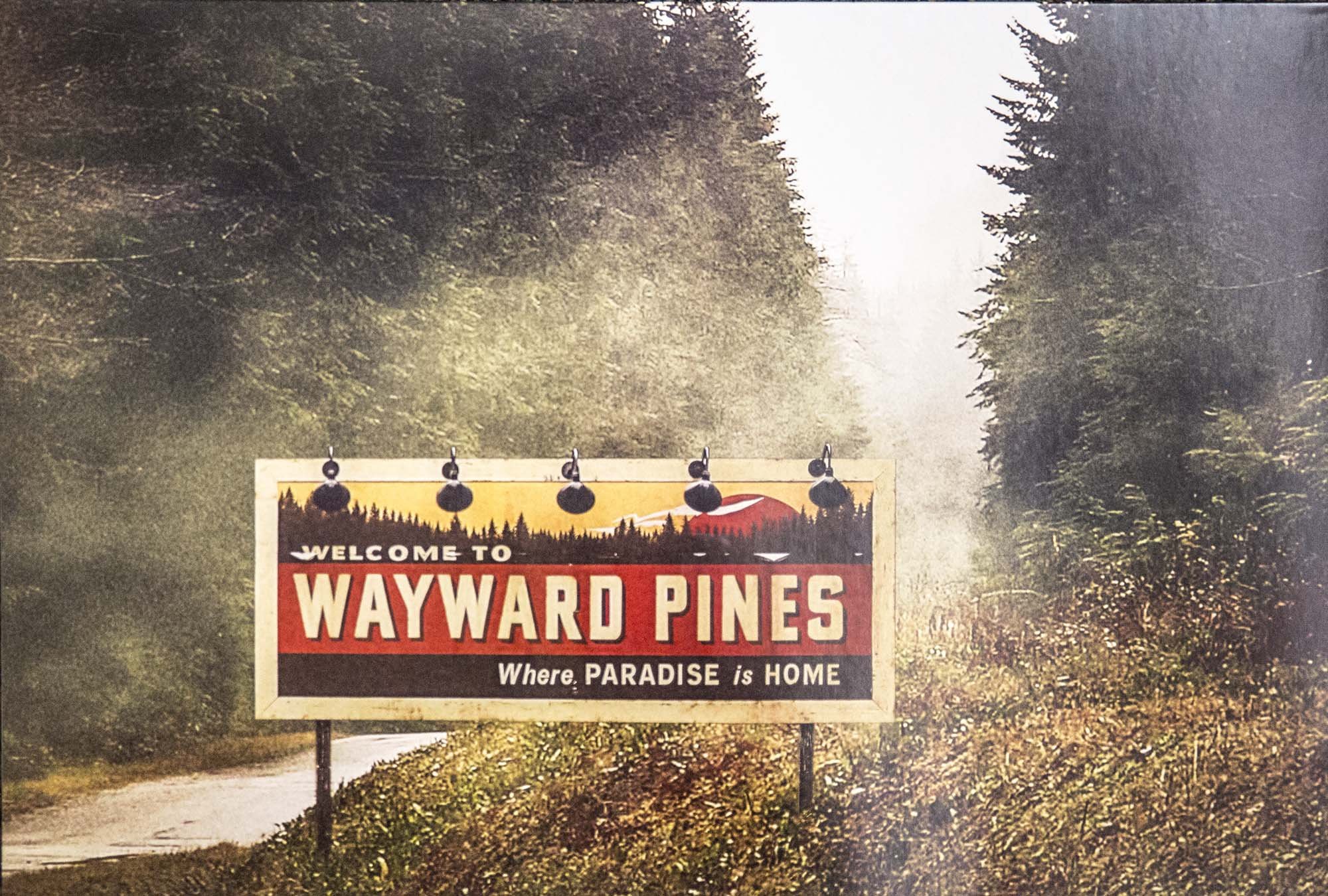 WAYWARD PINES fox series drama mystery 1wpines crime thriller poster wallpaperx1350