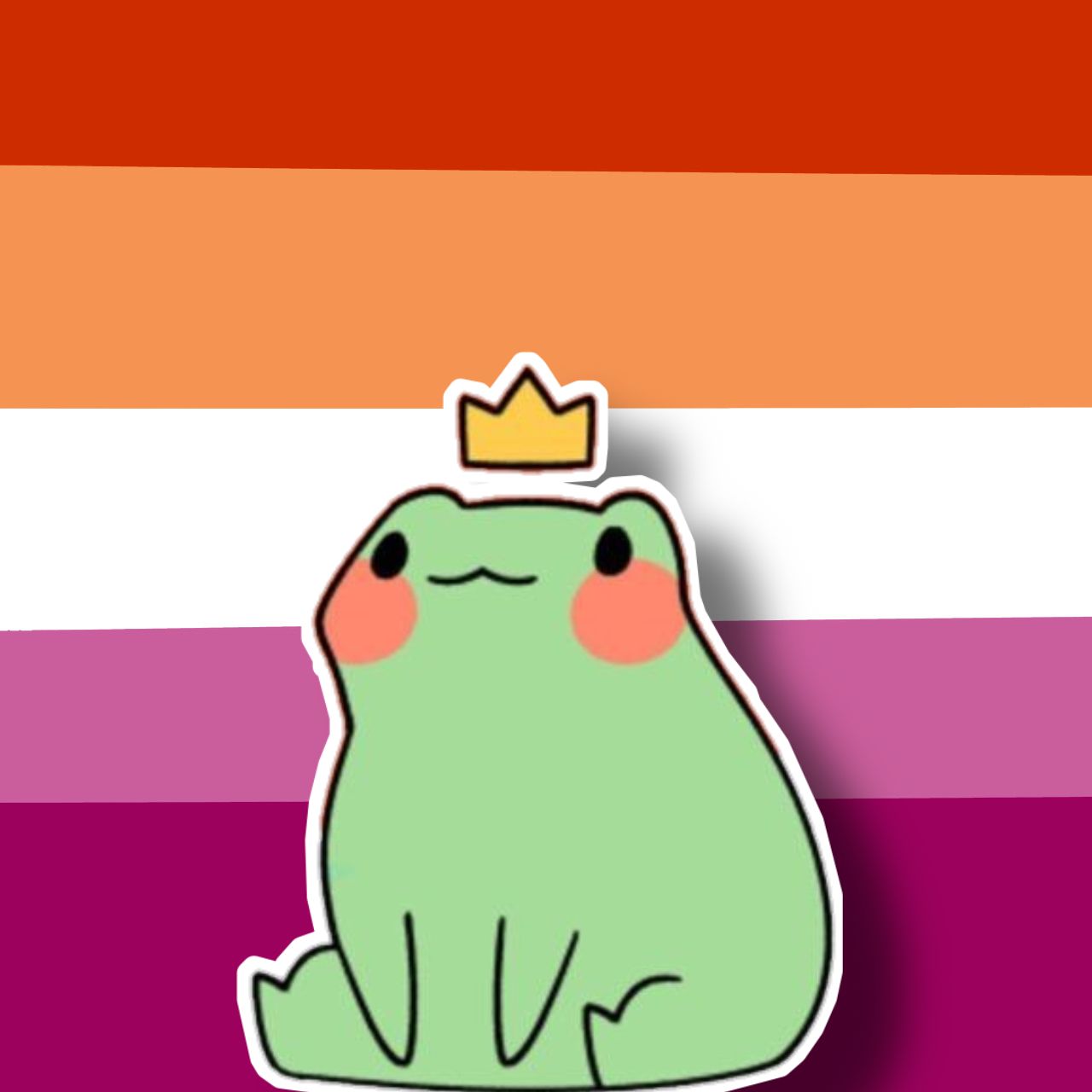 Lesbian frog icon. Icon, Lesbian, Lgbtq