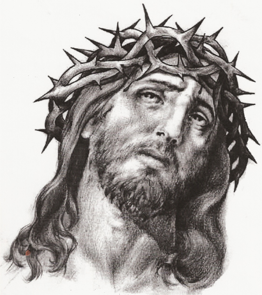 Jesus christ drawing