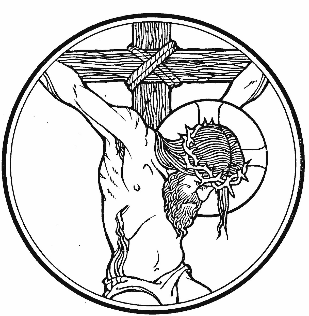 Jesus On The Cross Drawings