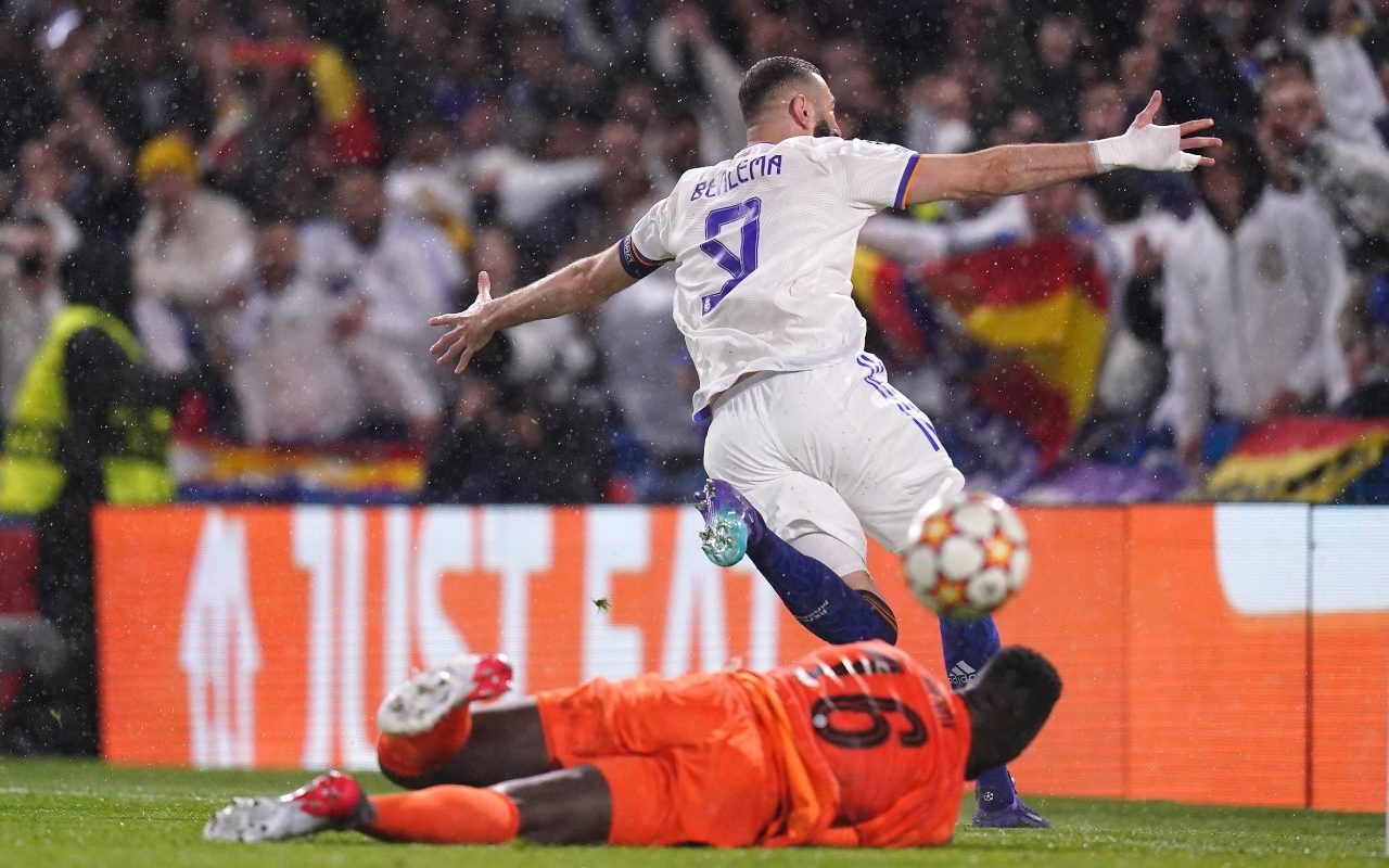 Imperious Karim Benzema Bags A Hat Trick As Real Madrid Puncture Chelsea's Champions League Defence