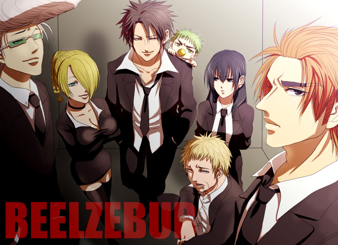 Beelzebub Kunieda Aoi Hildegard Oga Tatsumi Kaiser De Emperana Beelzebub IV Wallpaper:1100x800