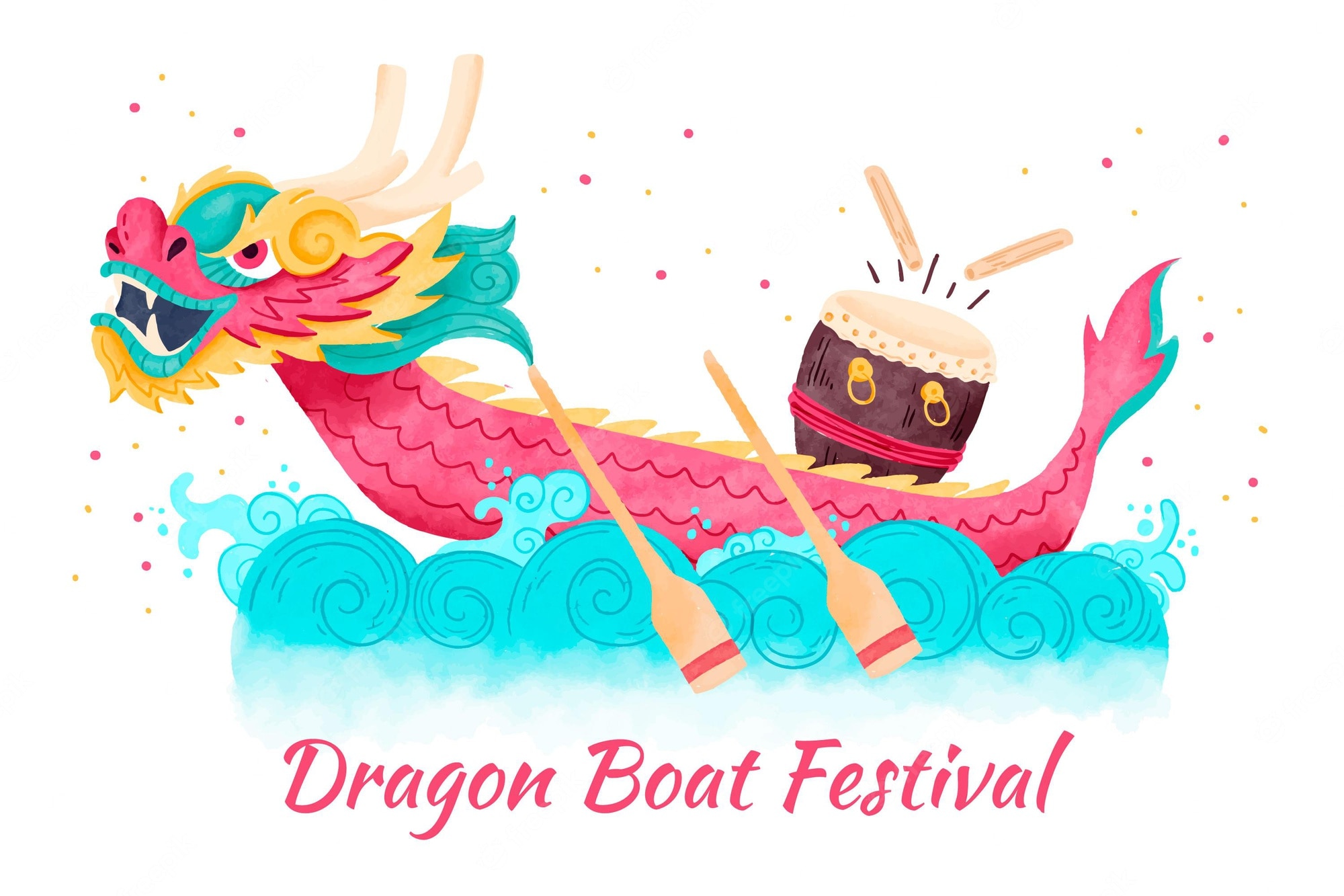 Dragon Boat Wallpaper Image. Free Vectors, & PSD
