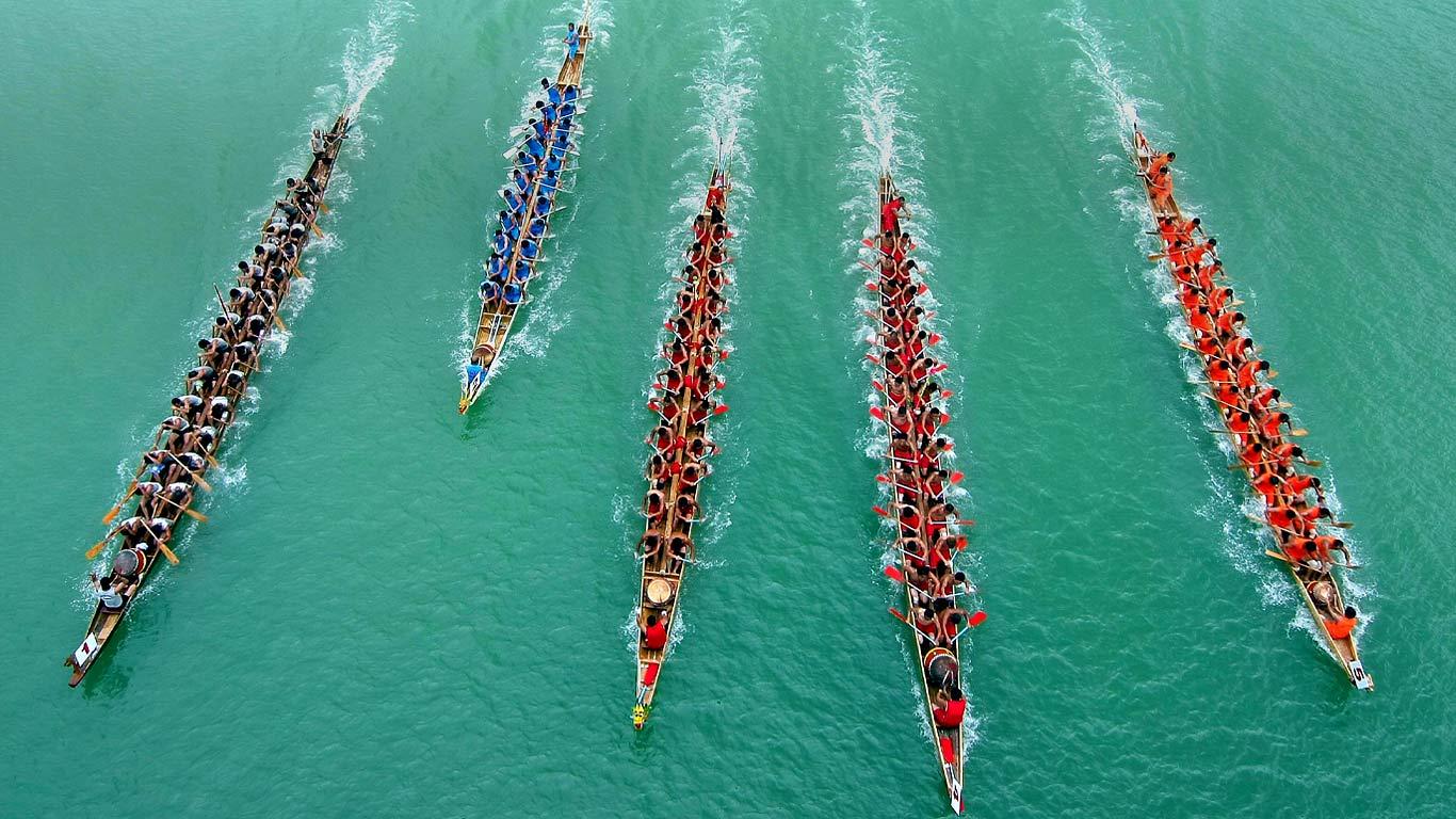 Duanwu Festival (Dragon Boat Festival), Liuzhou, Guangxi Zhuang Autonomous Region, China