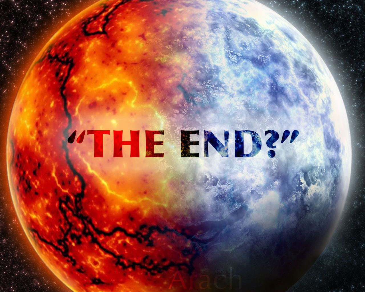 in the end earth