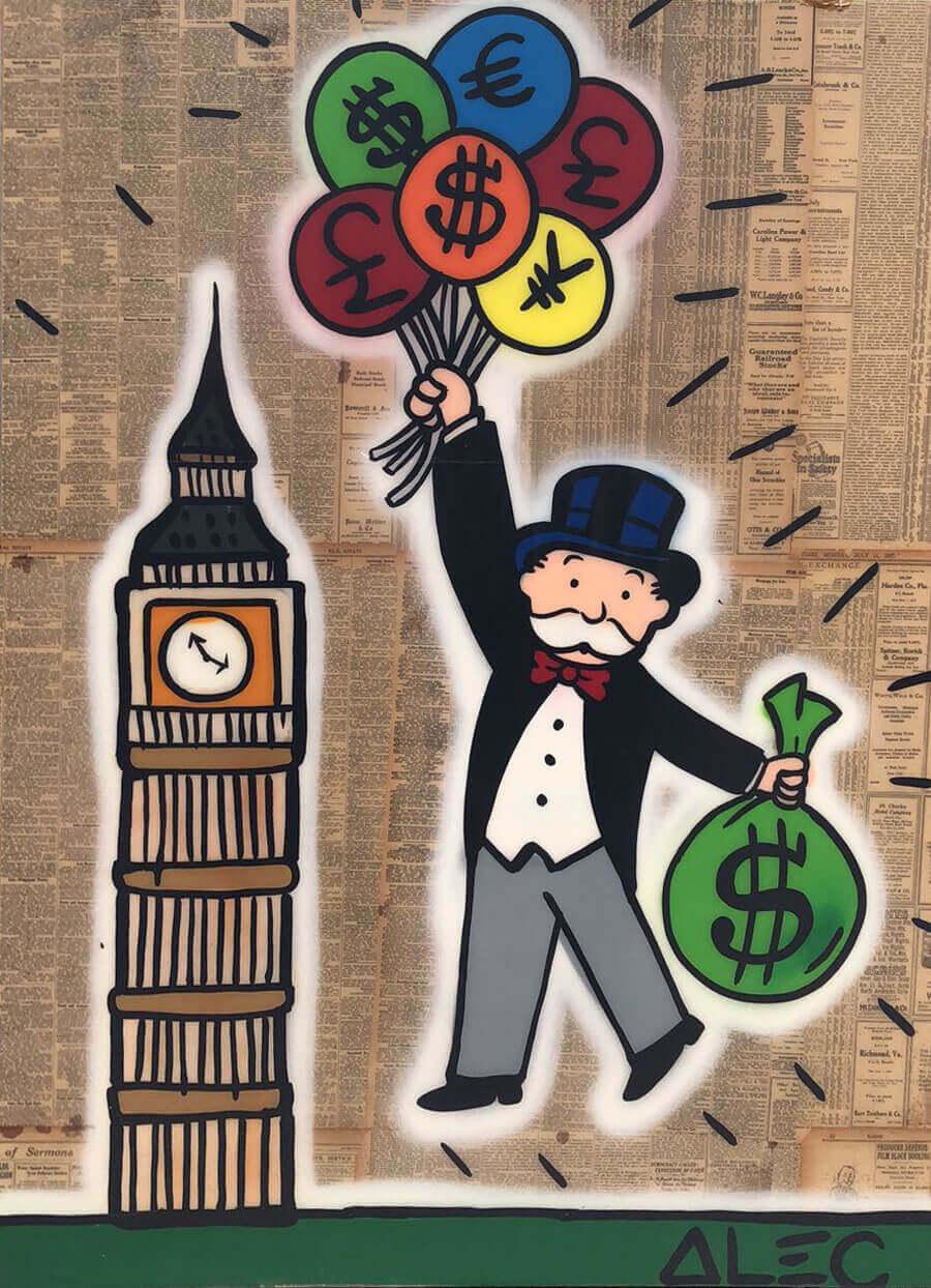 Alec Monopoly iPhone Wallpaper