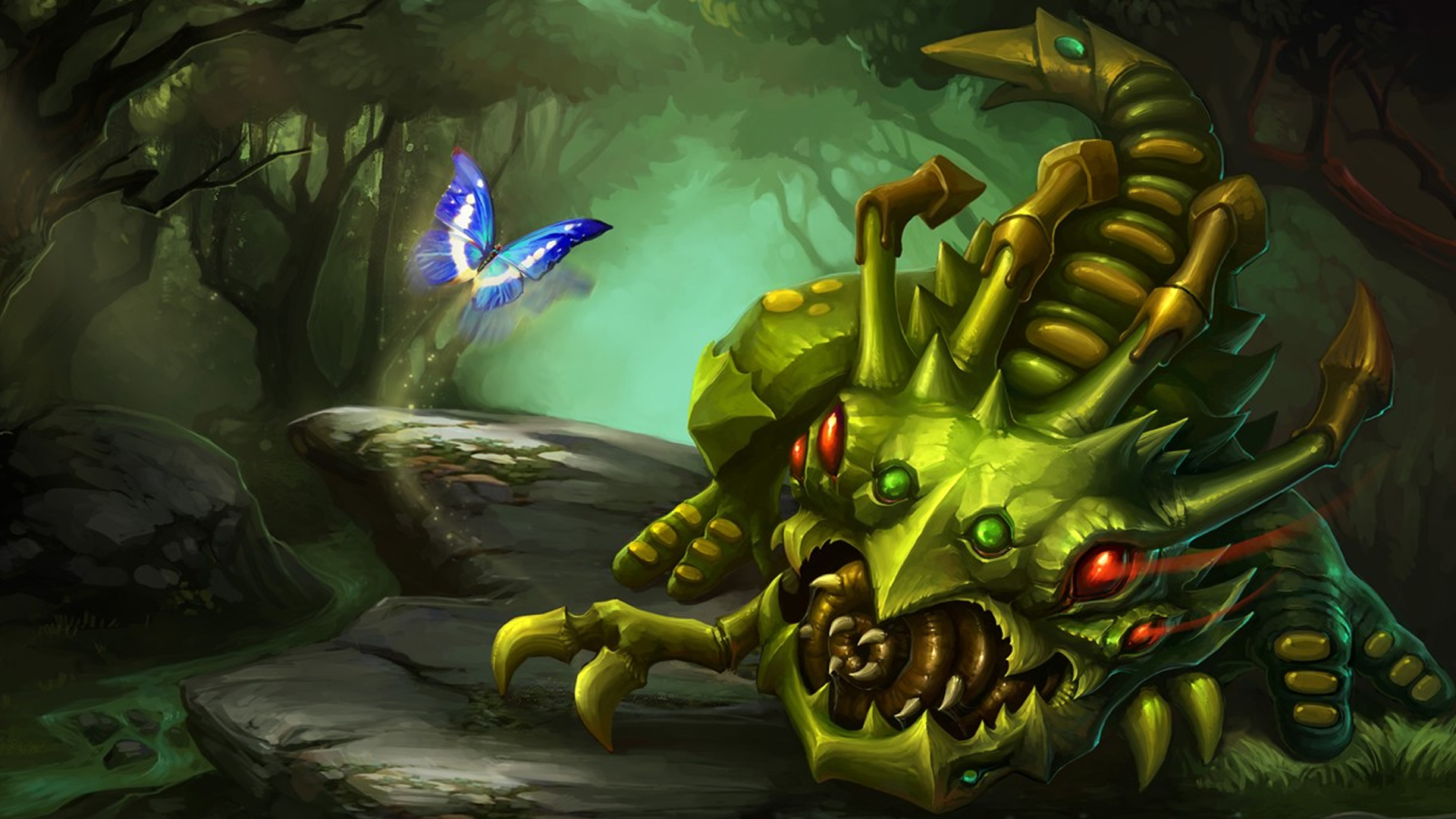 Kog'Maw (League Of Legends) HD Wallpaper and Background