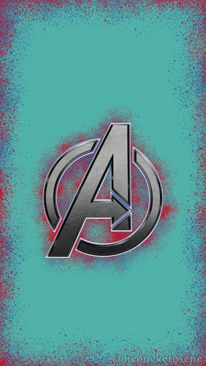 Avengers Logo Phone Background Phone Wallpaper. Avengers Logo, Background Phone Wallpaper, Marvel Background