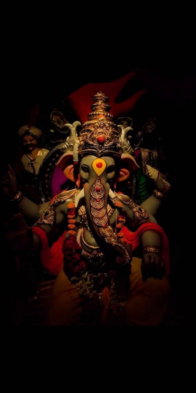 Download Ganesh wallpaper by meet1315 now. Browse millions of popular dev Wallpap. Ganesh wallpaper, Ganpati bappa wallpaper, Ganesh image