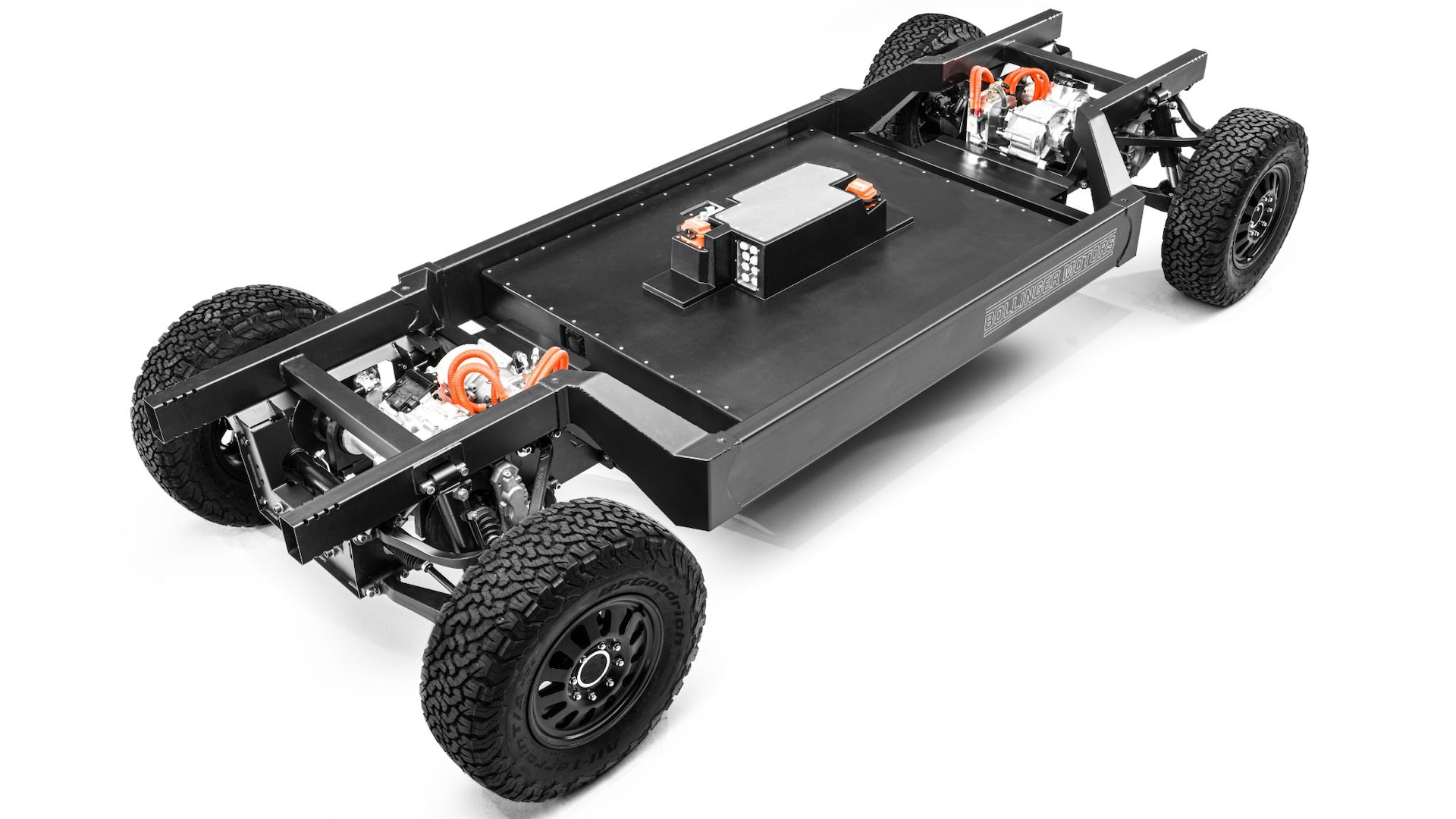 Bollinger E Chassis Is A Rugged Electric Truck Waiting For Whatever Body You'll Slap Onto It