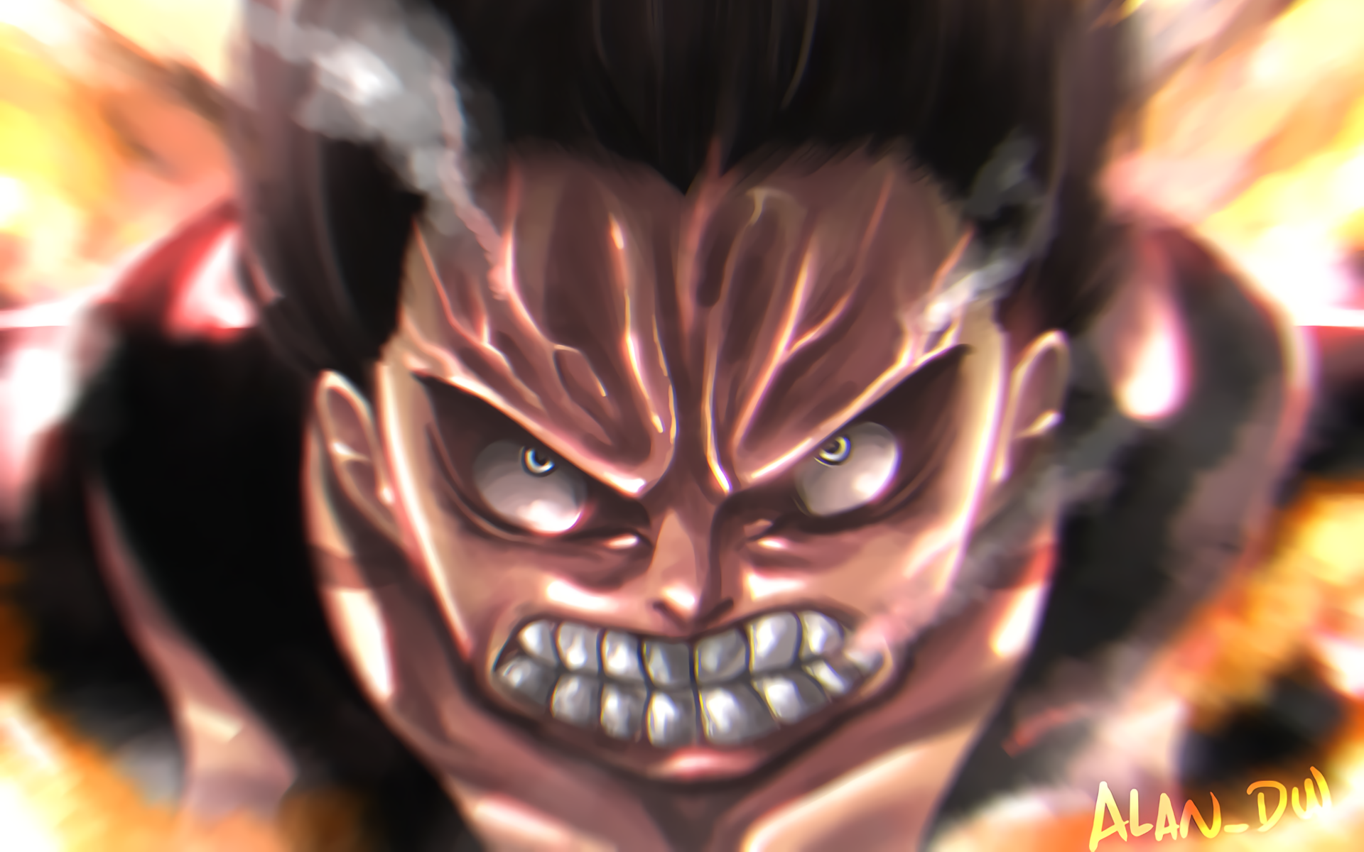 Luffy Rage Wallpapers Wallpaper Cave