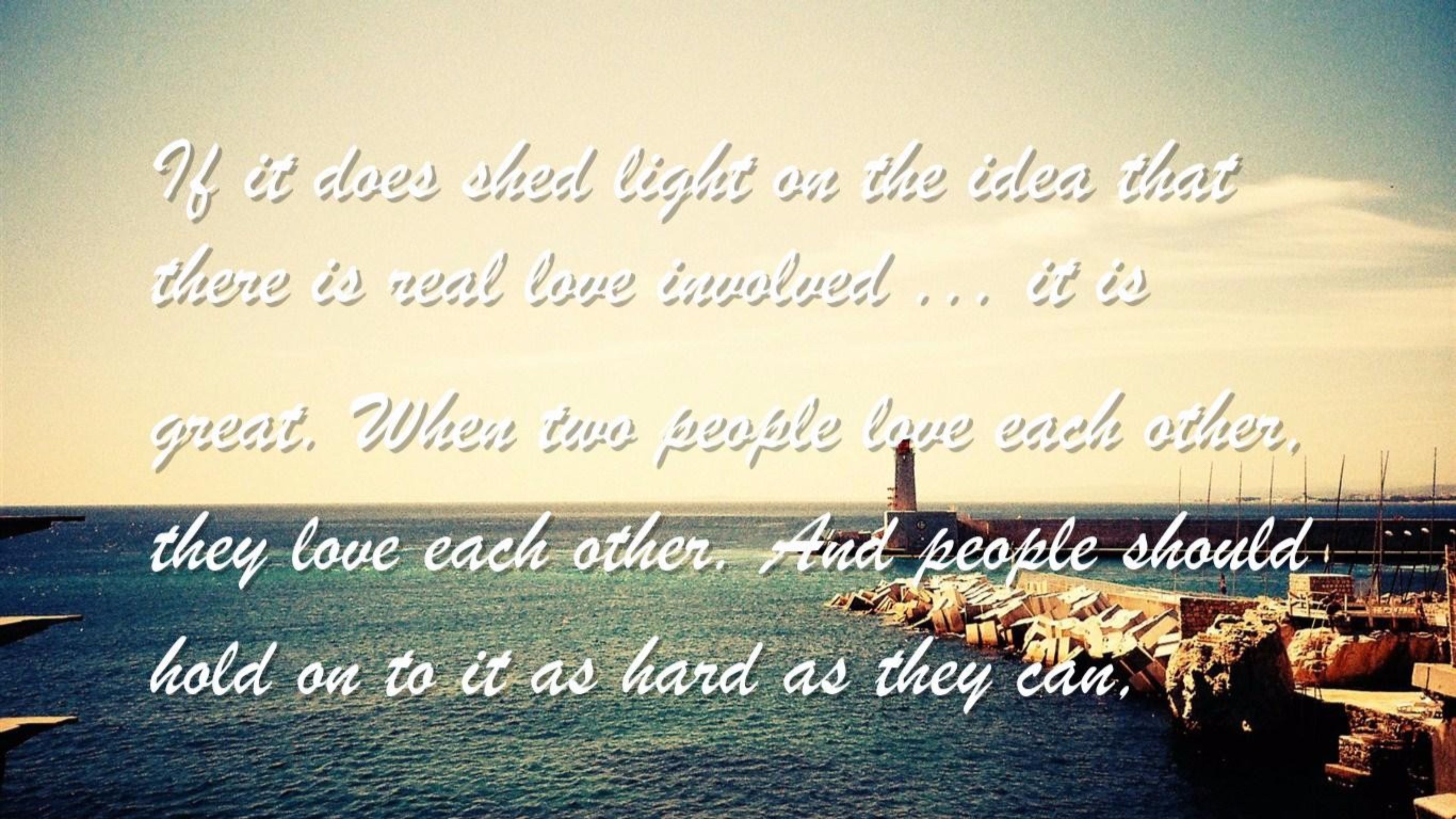 Vintage Love Quote 4K wallpaper