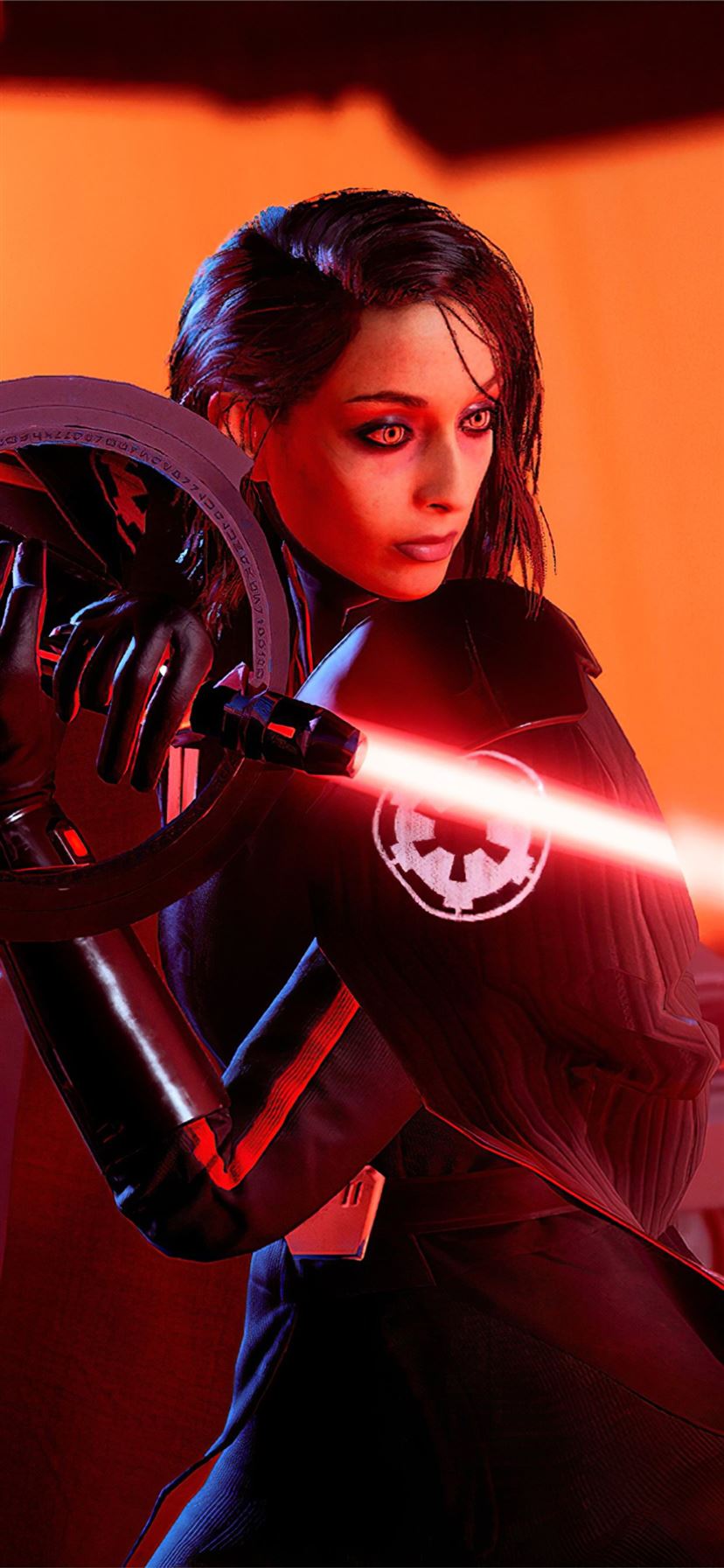star wars jedi fallen order red 4k iPhone 11 Wallpaper Free Download