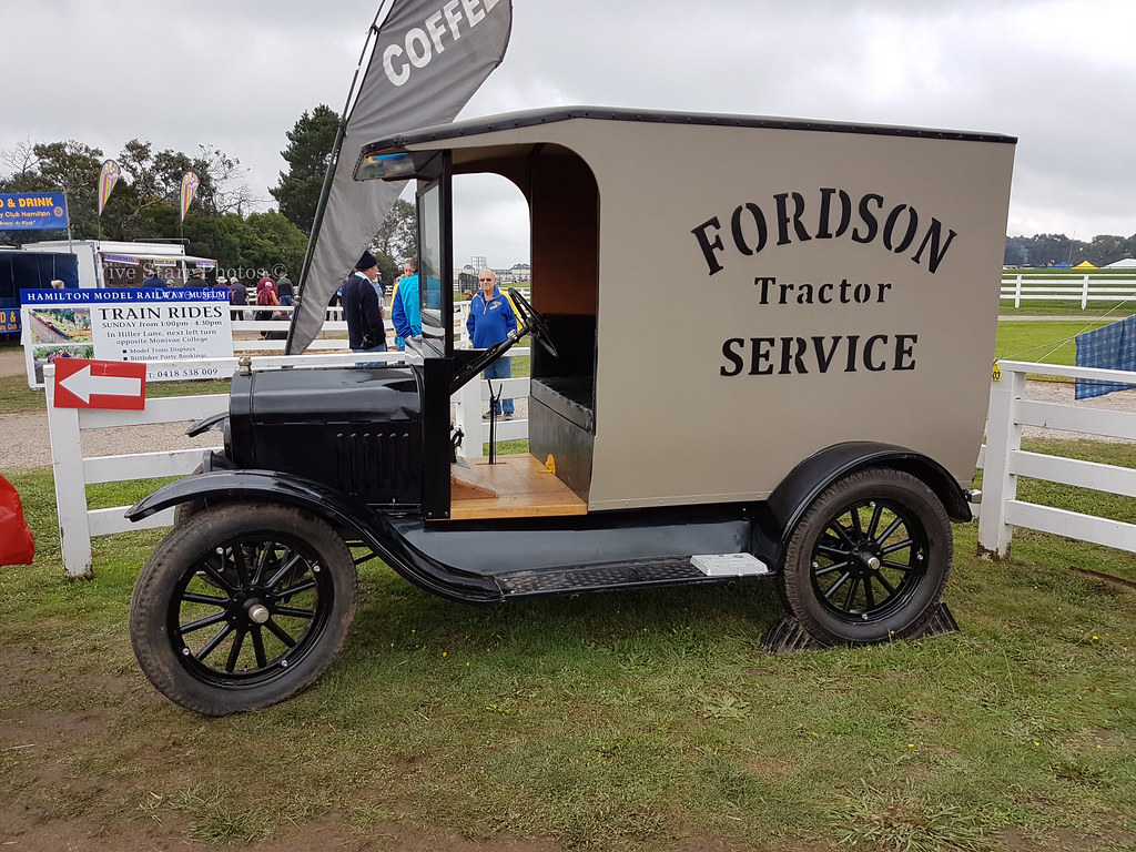 Ford Model T Van. A 1923 Ford Model T Van that was