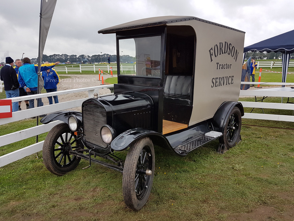 Ford Model T Van. A 1923 Ford Model T Van that was