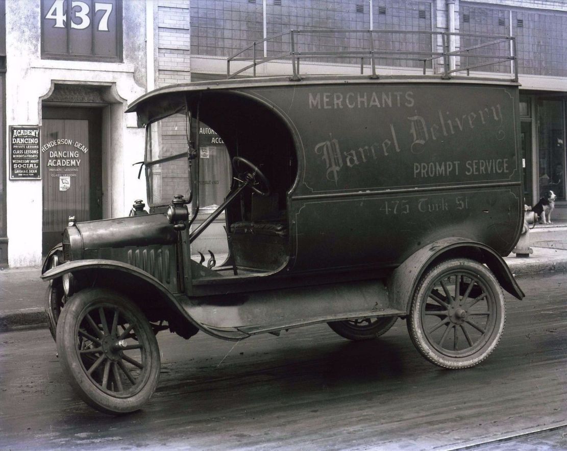 Model T Ford Forum: Old Photo Model T Delivery Van. Model t, Oops photo, Model