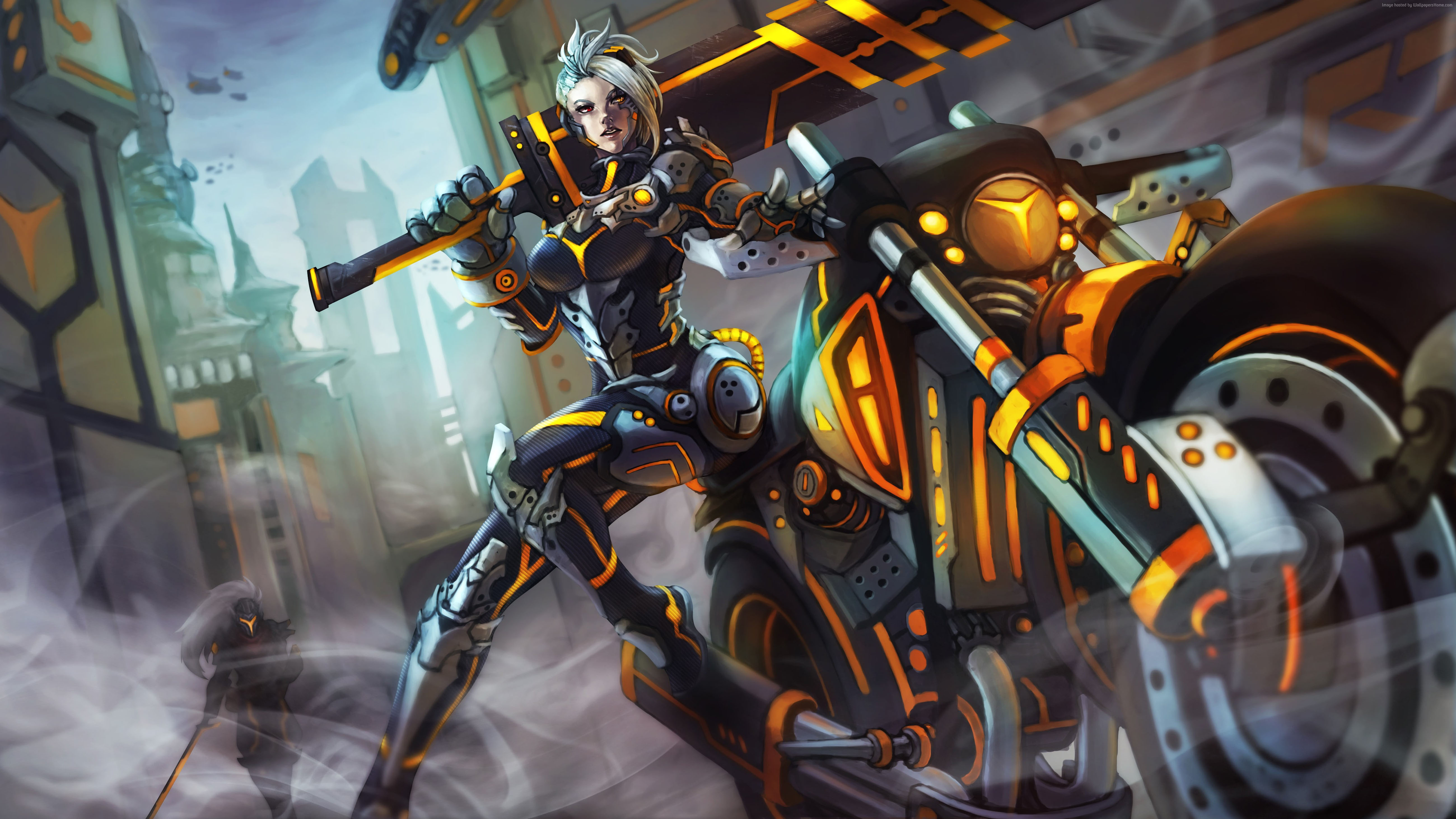 League Of Legends Project Riven Final Splash Art Game Wallpaper HD 5200x2925, Wallpaper13.com