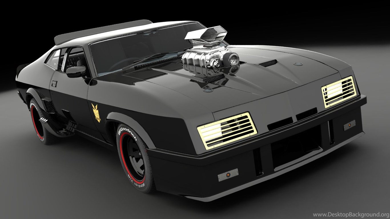 L'Interceptor De Mad Max ! Dark Cars Wallpaper Desktop Background