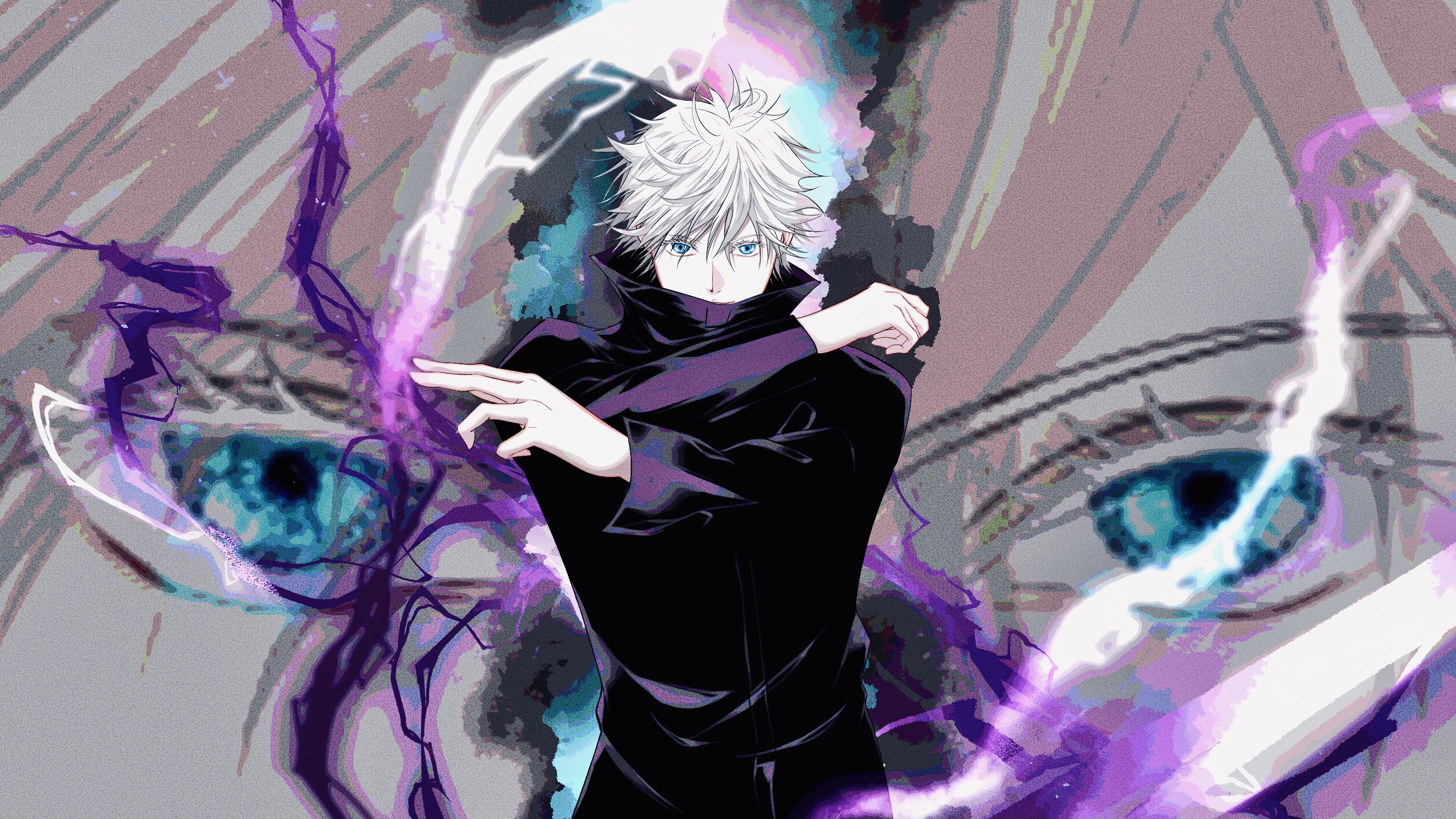 Satoru Gojo Jujutsu Kaisen Art Wallpaper Wallpaper Popular Satoru Gojo Jujutsu Kaisen Art Wallpaper Background