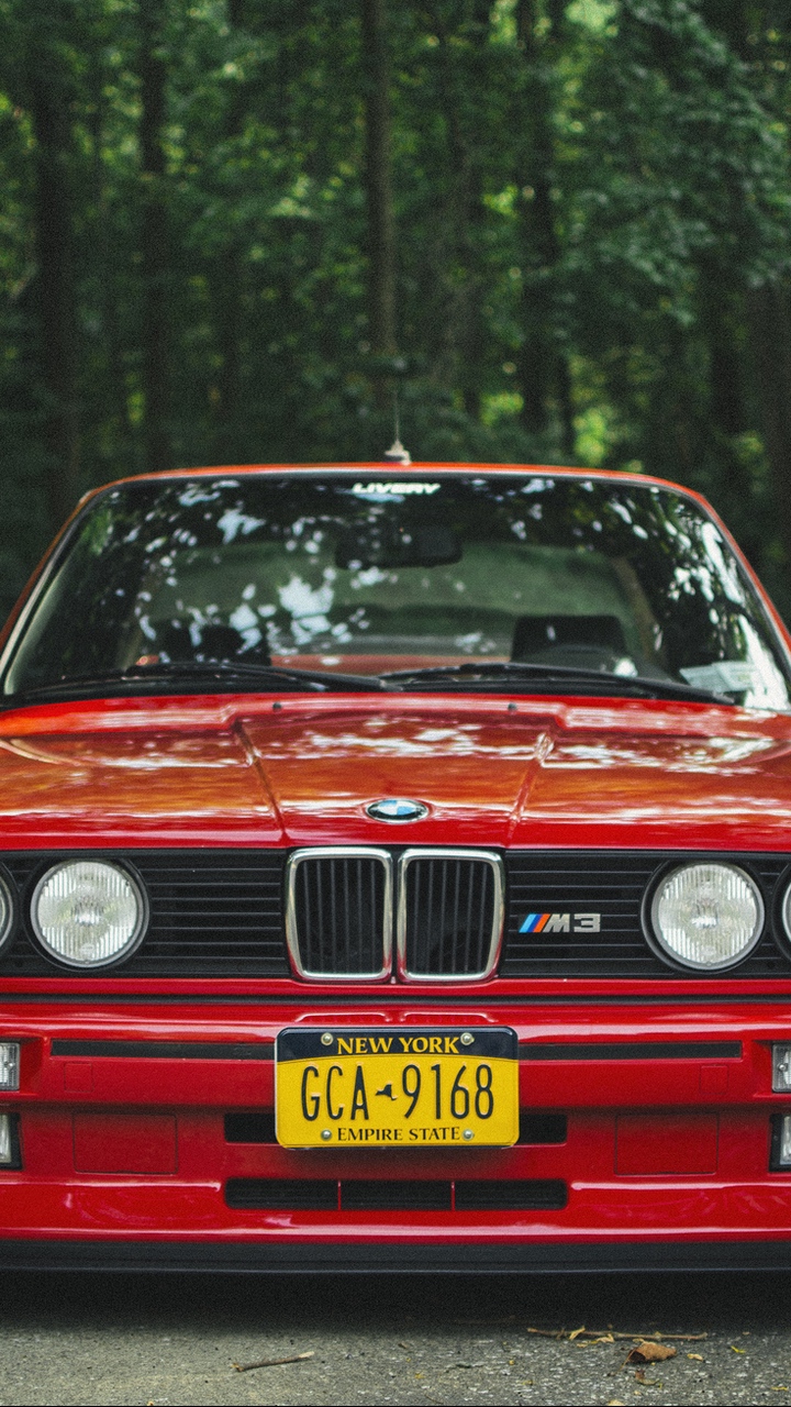 Wallpaper Bmw, E30, M3, Red, Tuning E30 M3 Wallpaper iPhone