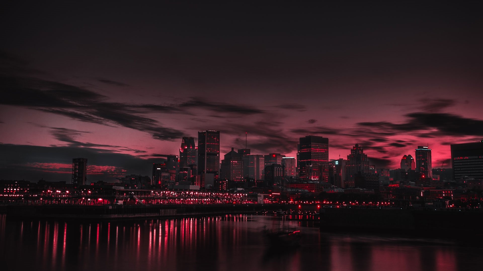 Red Aesthetic Background HD