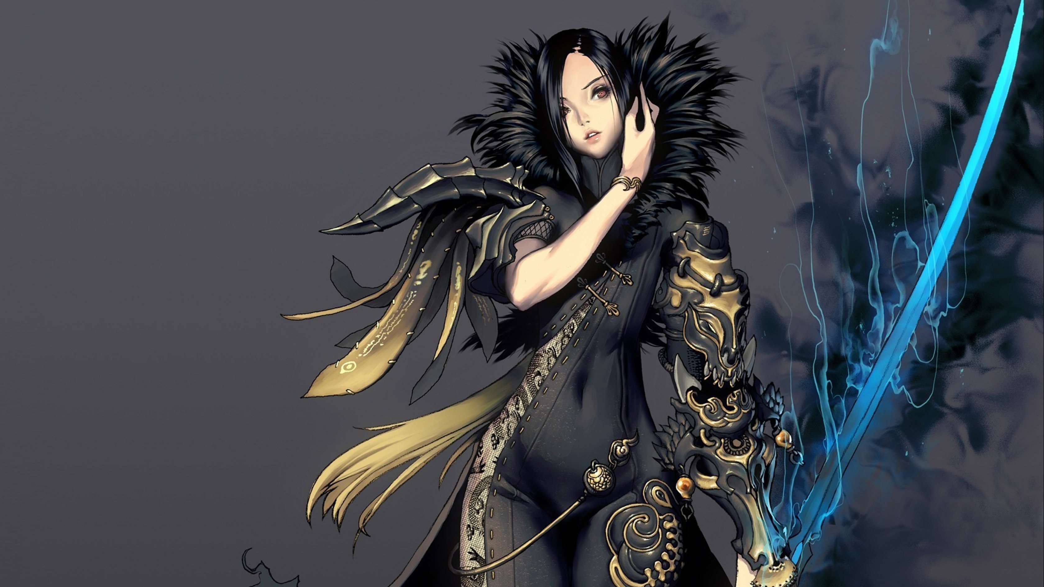 BLADE And SOUL asian martial arts action fighting 1blades online mmo rpg Beulleideu aen anime fantasy perfect wallpaperx1890