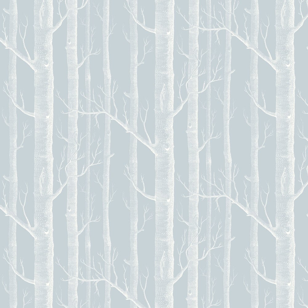Woods by Cole & Son Blue, Wallpaper Direct