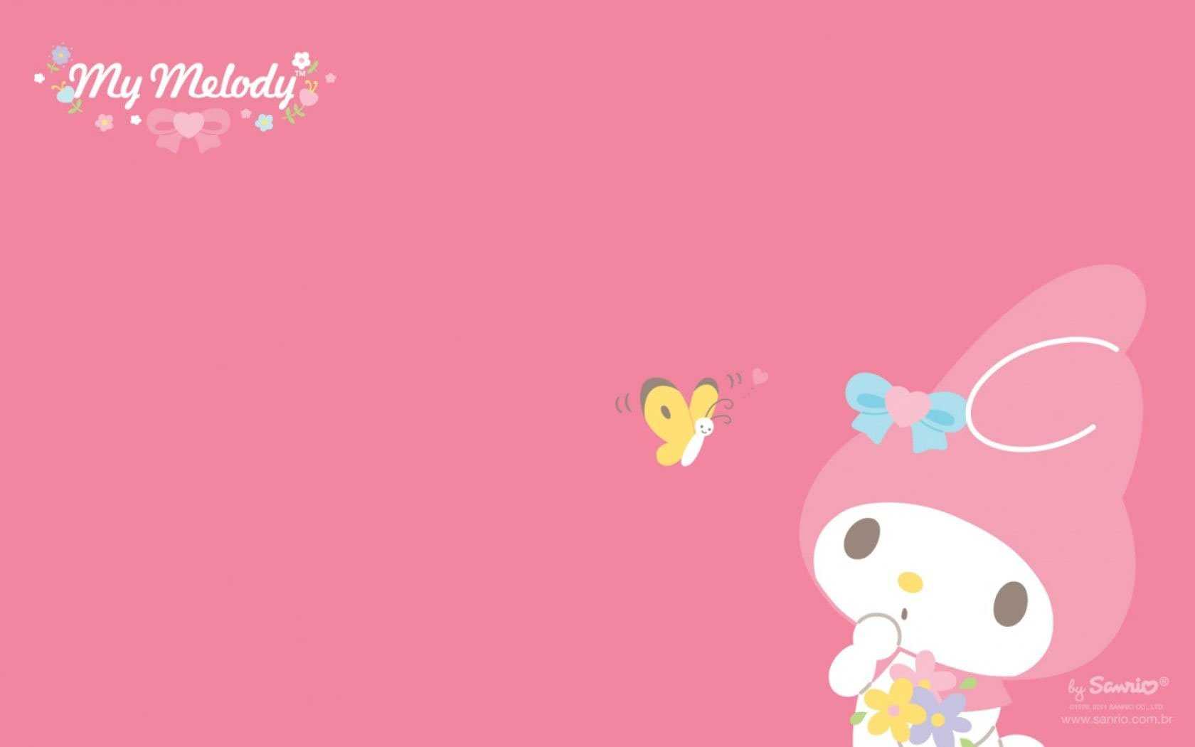Desktop My Melody Wallpaper