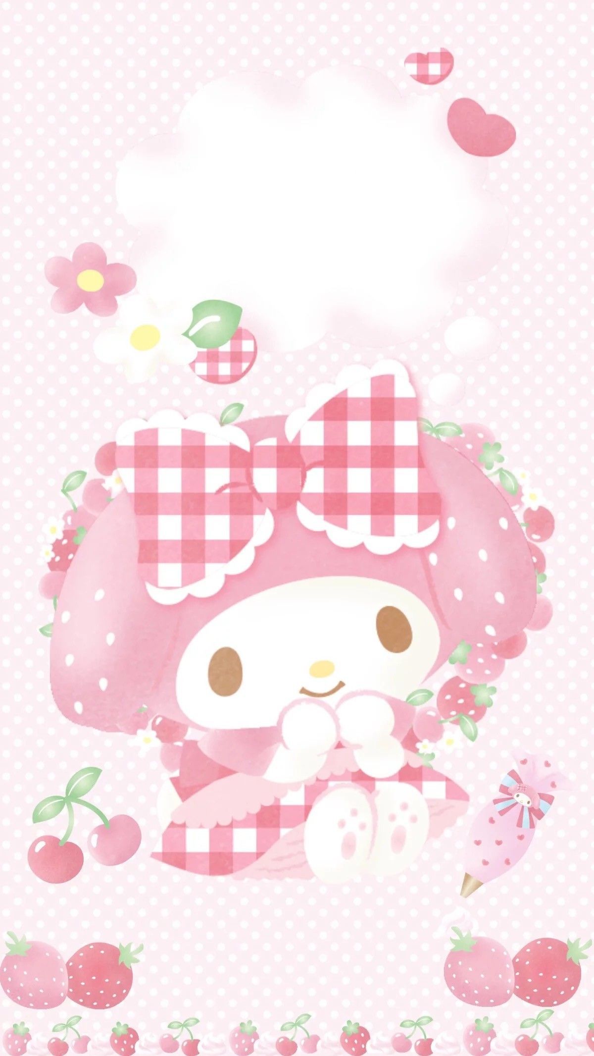My Melody iPhone Wallpaper Free My Melody iPhone Background