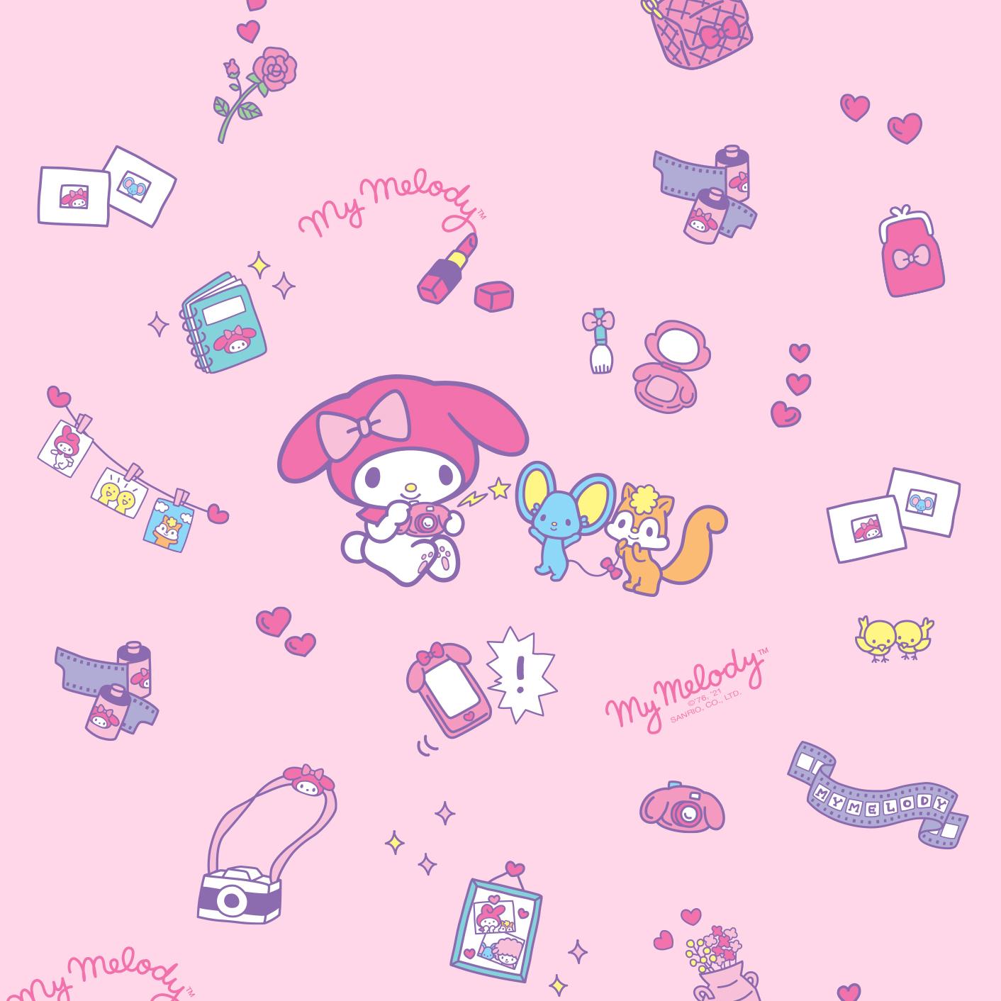 Aesthetic My Melody Wallpapers Wallpaper Cave