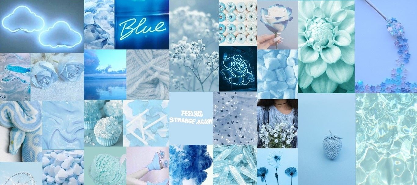 Pastel Blue Aesthetic Wallpaper HD