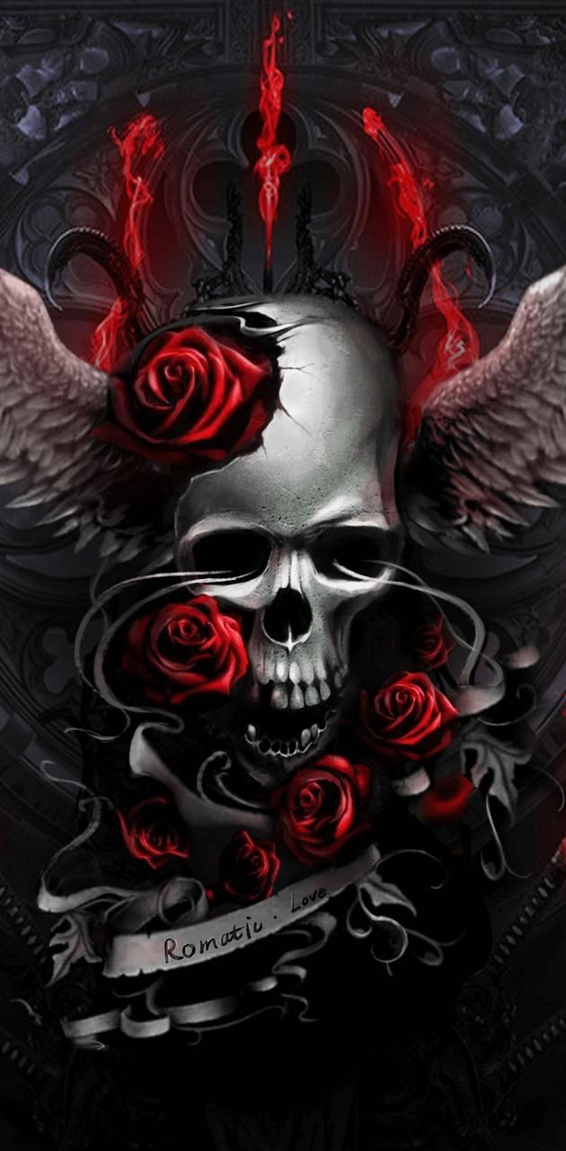 Love Skull Wallpapers - Wallpaper Cave