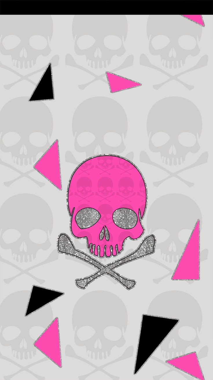 Lou Becca B Wallbox. Love pink wallpaper, Skull wallpaper, Witchy wallpaper